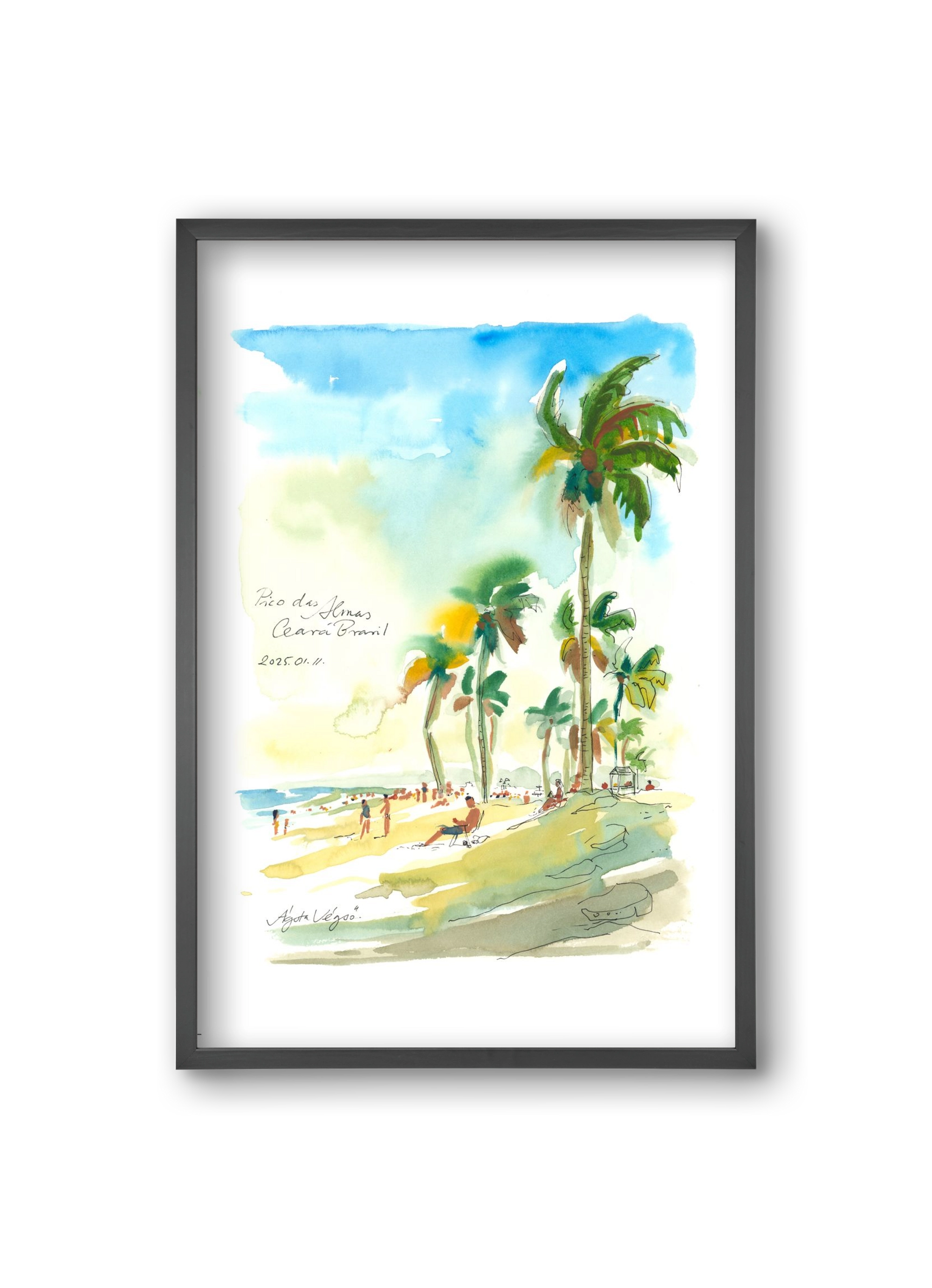Pico de Almas, Brazil - 2025.01.11, 20x30 cm (20x30 cm), Fekete keret