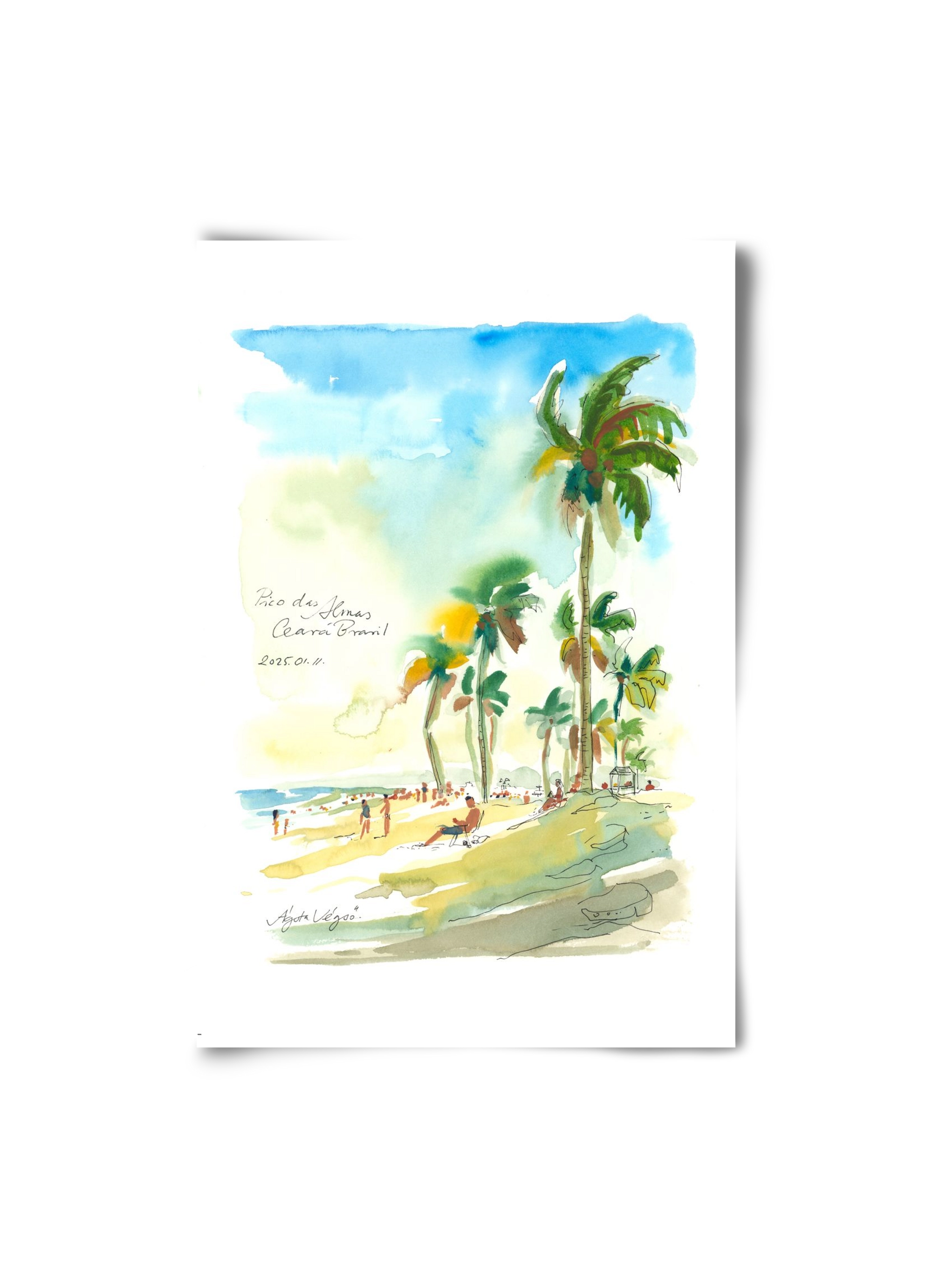 Pico de Almas, Brazil - 2025.01.11, 20x30 cm, Keret nélkül
