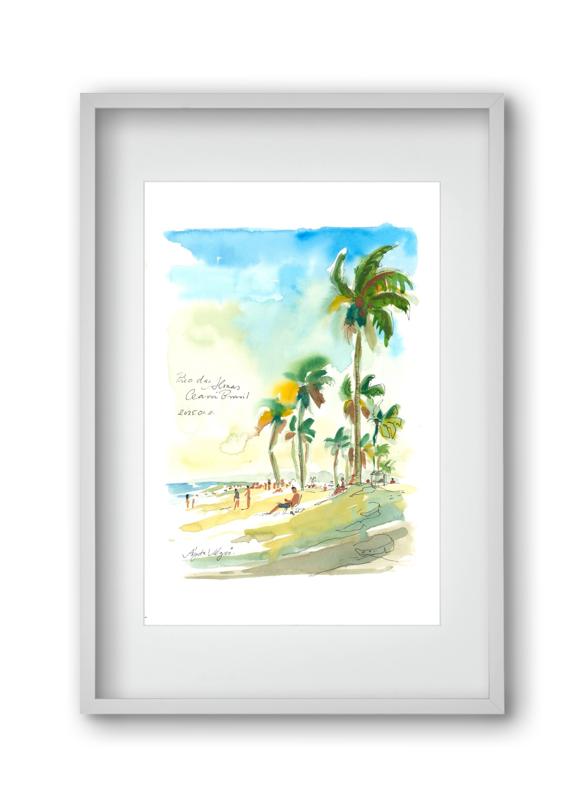 Pico de Almas, Brazil - 2025.01.11, 30x45 cm (20x30 cm), Fehér keret, paszpartuval