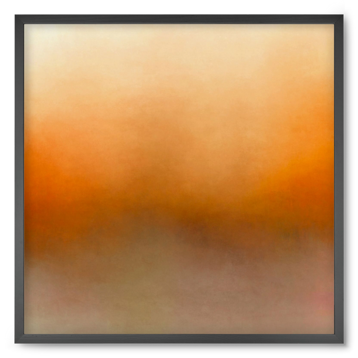 SUMMER SUNSET - QD02 , 50x50 cm (50x50 cm), Fekete keret