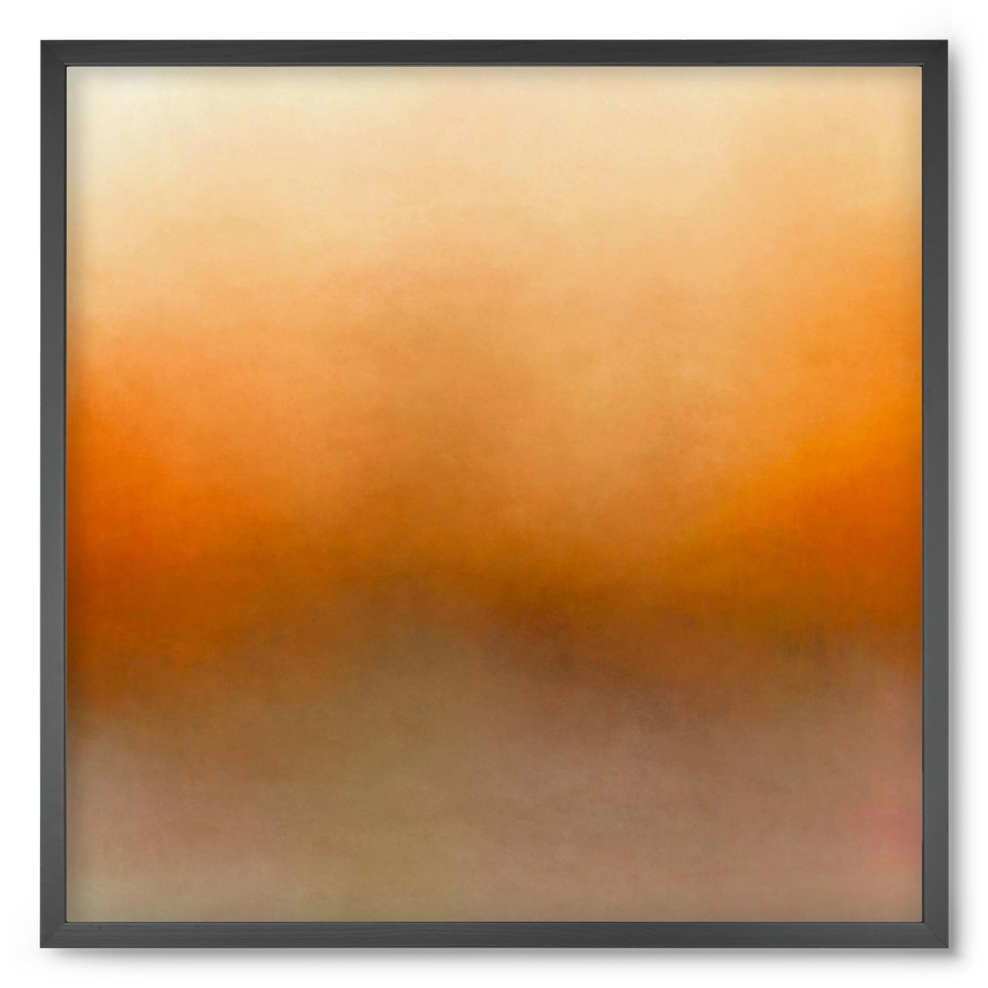 SUMMER SUNSET - QD02 , 50x50 cm (50x50 cm), Fekete keret