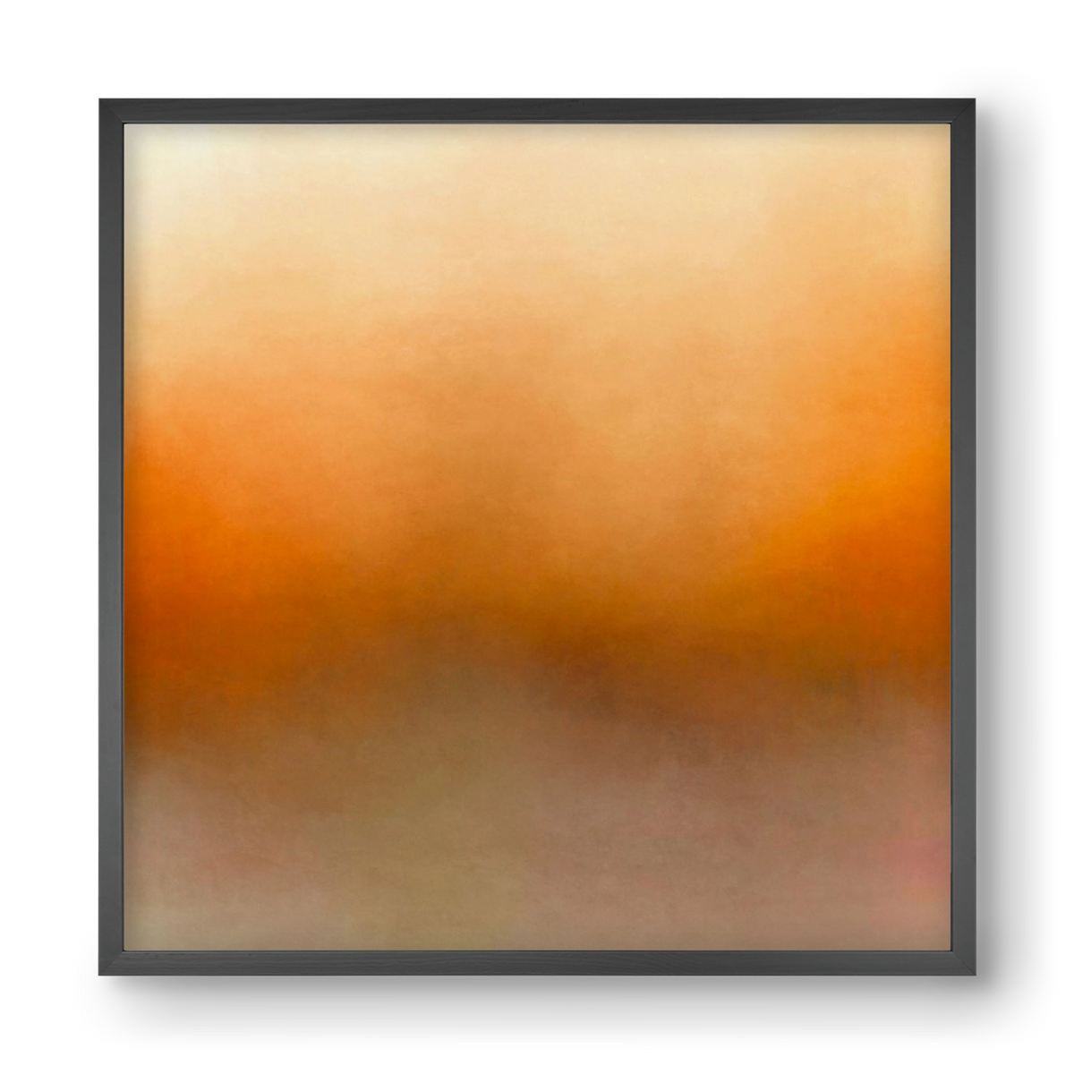 SUMMER SUNSET - QD02 , 40x40 cm (40x40 cm), Fekete keret