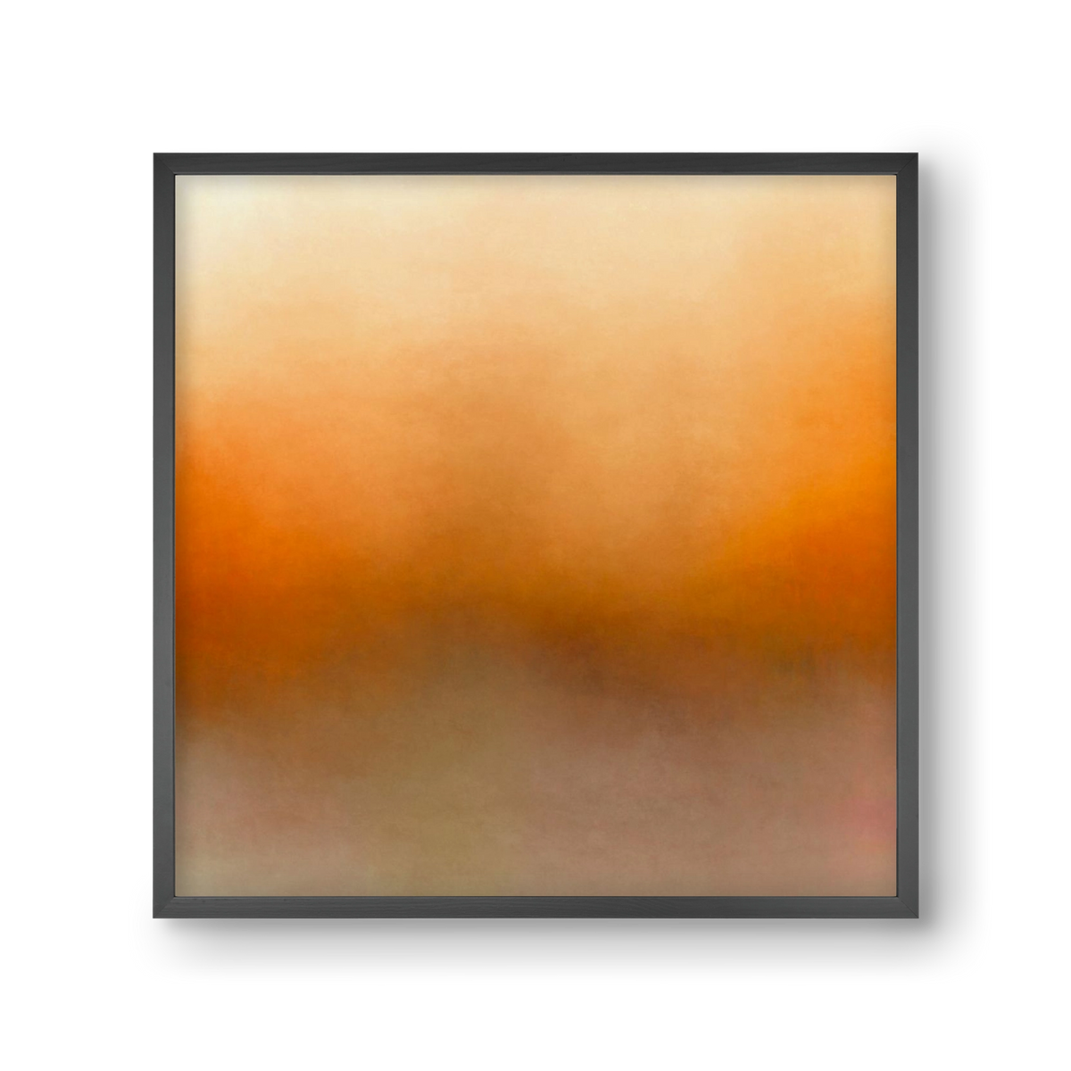 SUMMER SUNSET - QD02 , 30x30 cm (30x30 cm), Fekete keret