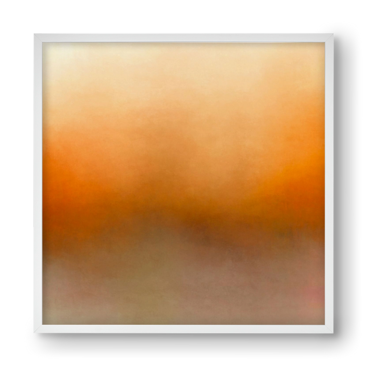 SUMMER SUNSET - QD02 , 40x40 cm (40x40 cm), Fehér keret