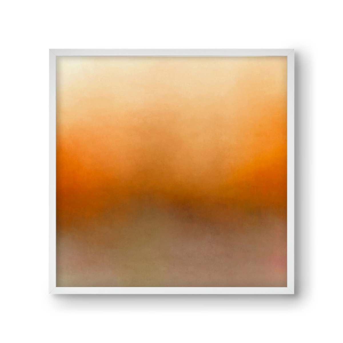 SUMMER SUNSET - QD02 , 30x30 cm (30x30 cm), Fehér keret