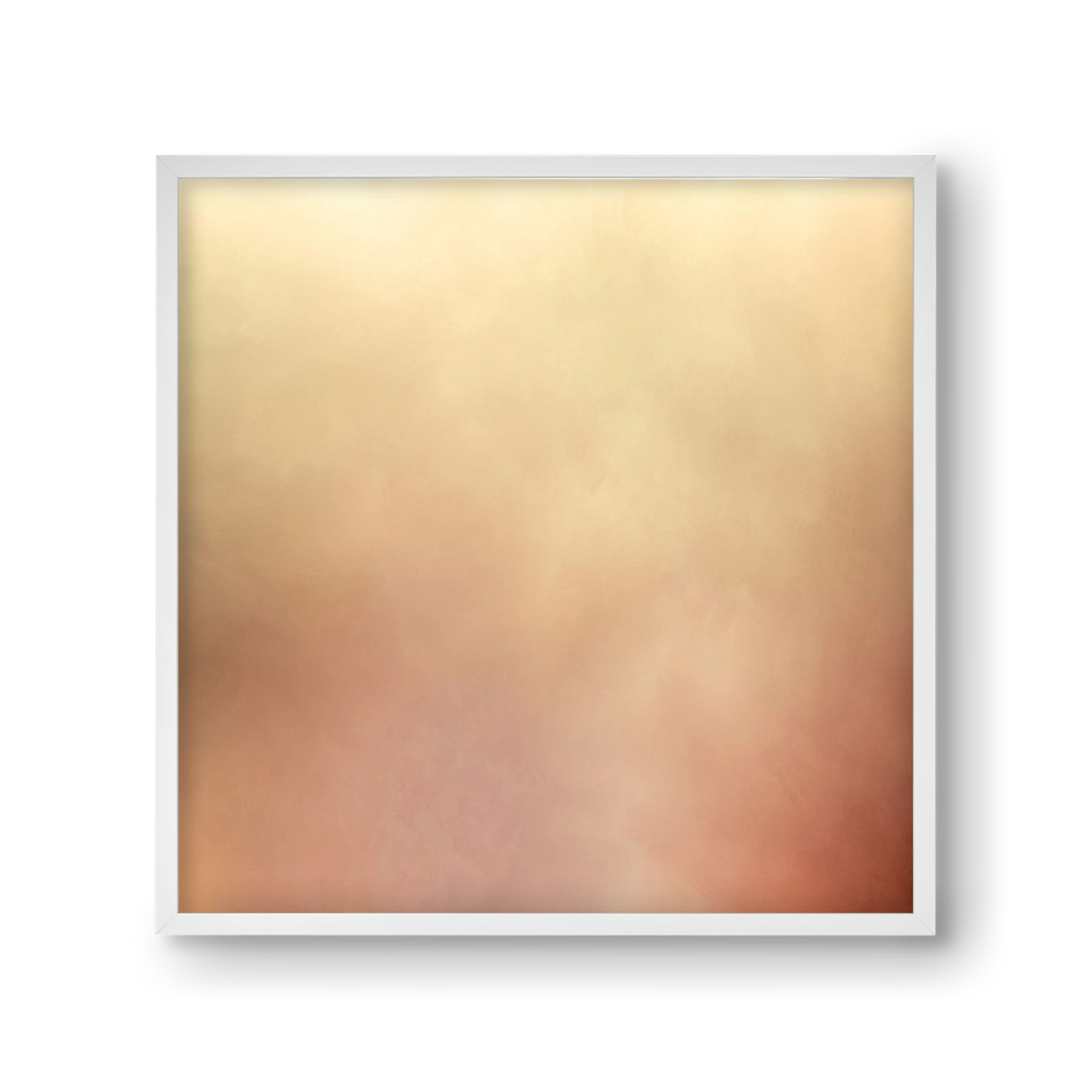  SUMMER SUNSET - QD03, 30x30 cm (30x30 cm), Fehér keret