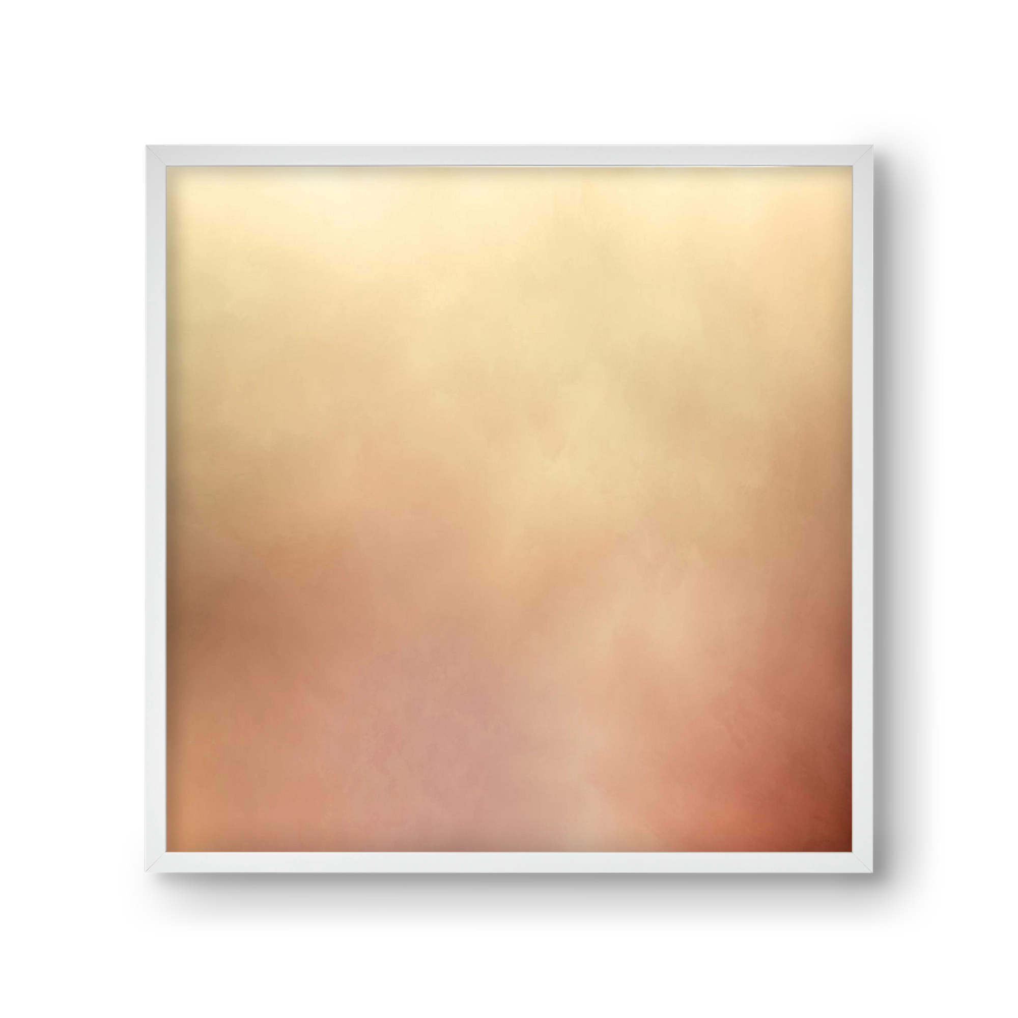  SUMMER SUNSET - QD03, 30x30 cm (30x30 cm), Fehér keret