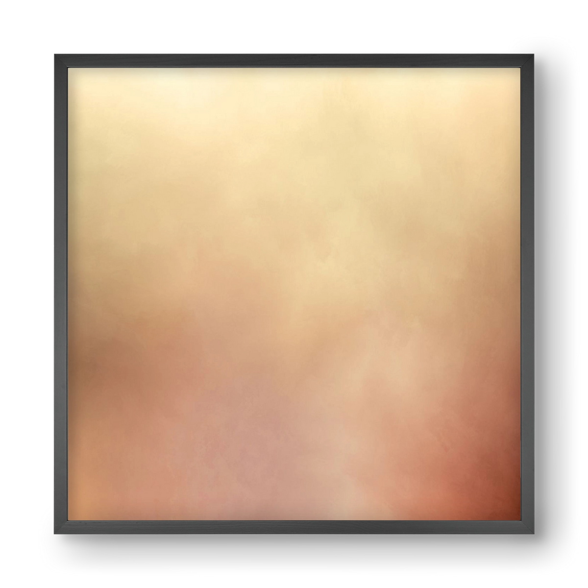  SUMMER SUNSET - QD03, 40x40 cm (40x40 cm), Fekete keret