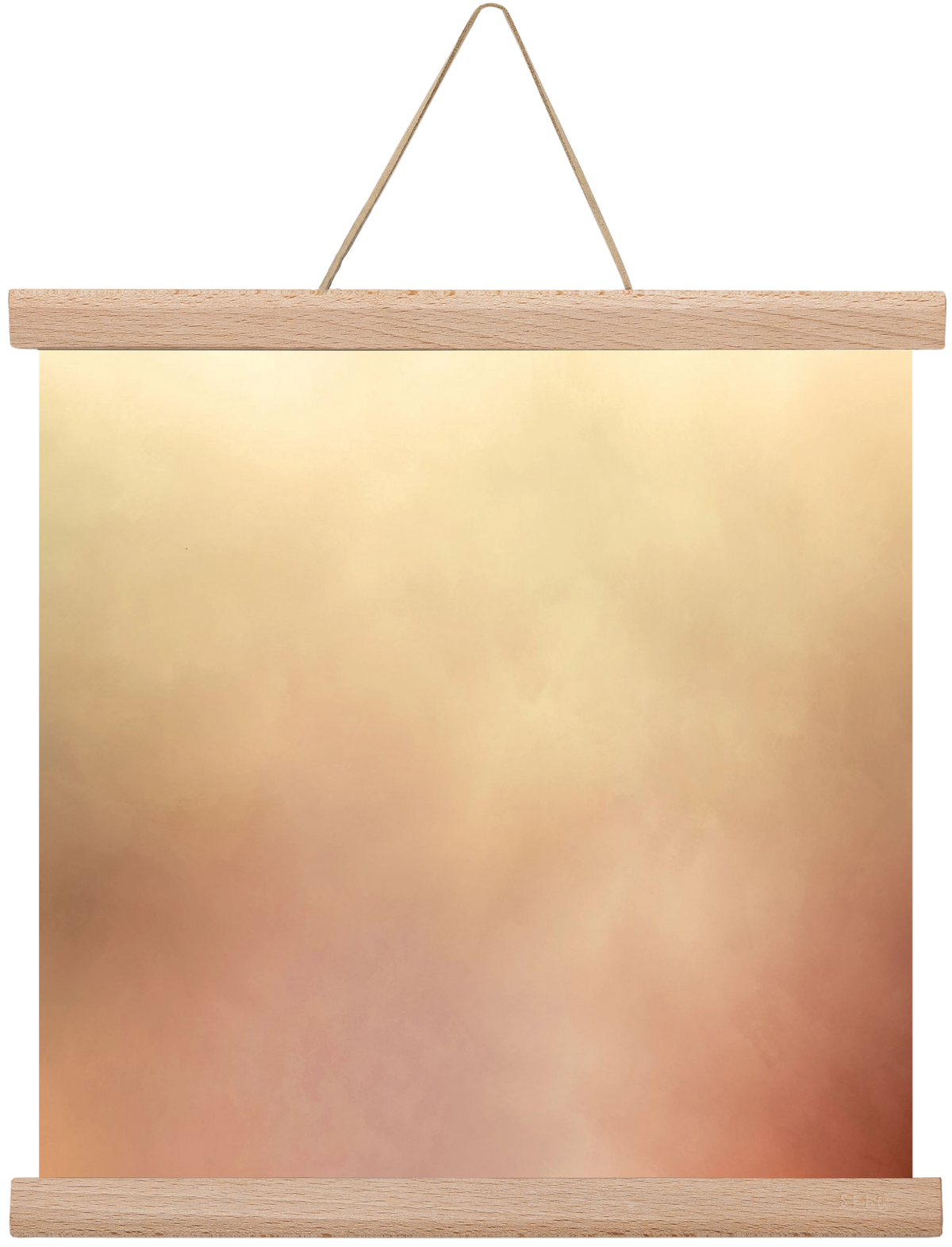  SUMMER SUNSET - QD03, 30x30 cm (30x30 cm), Tölgy akasztó