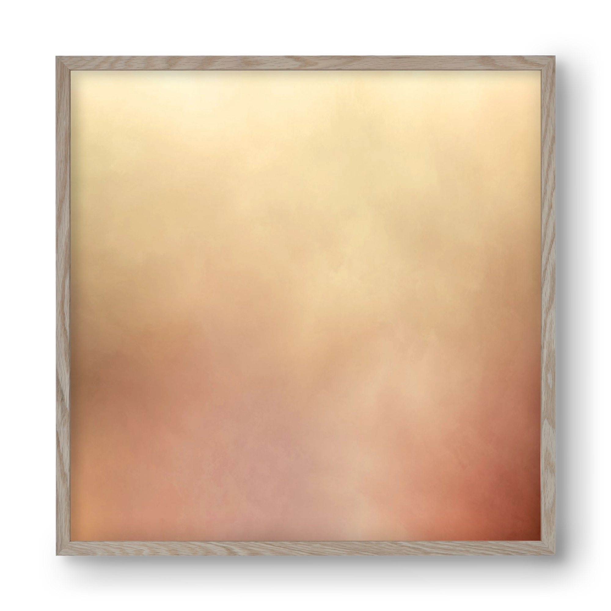  SUMMER SUNSET - QD03, 40x40 cm (40x40 cm), Tölgy keret