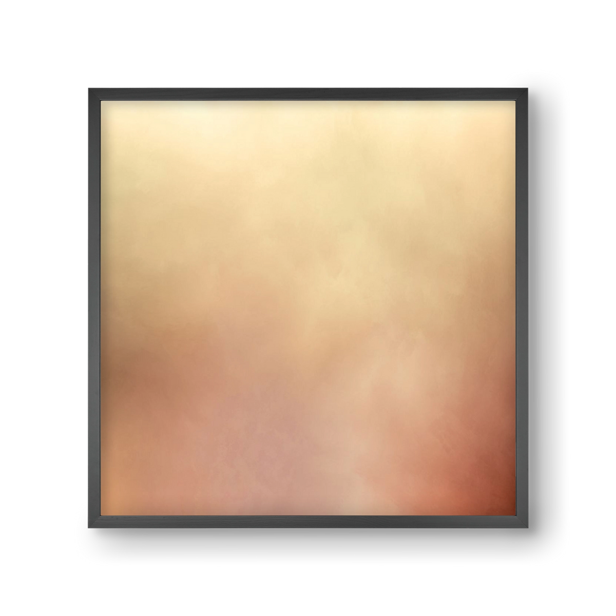  SUMMER SUNSET - QD03, 30x30 cm (30x30 cm), Fekete keret