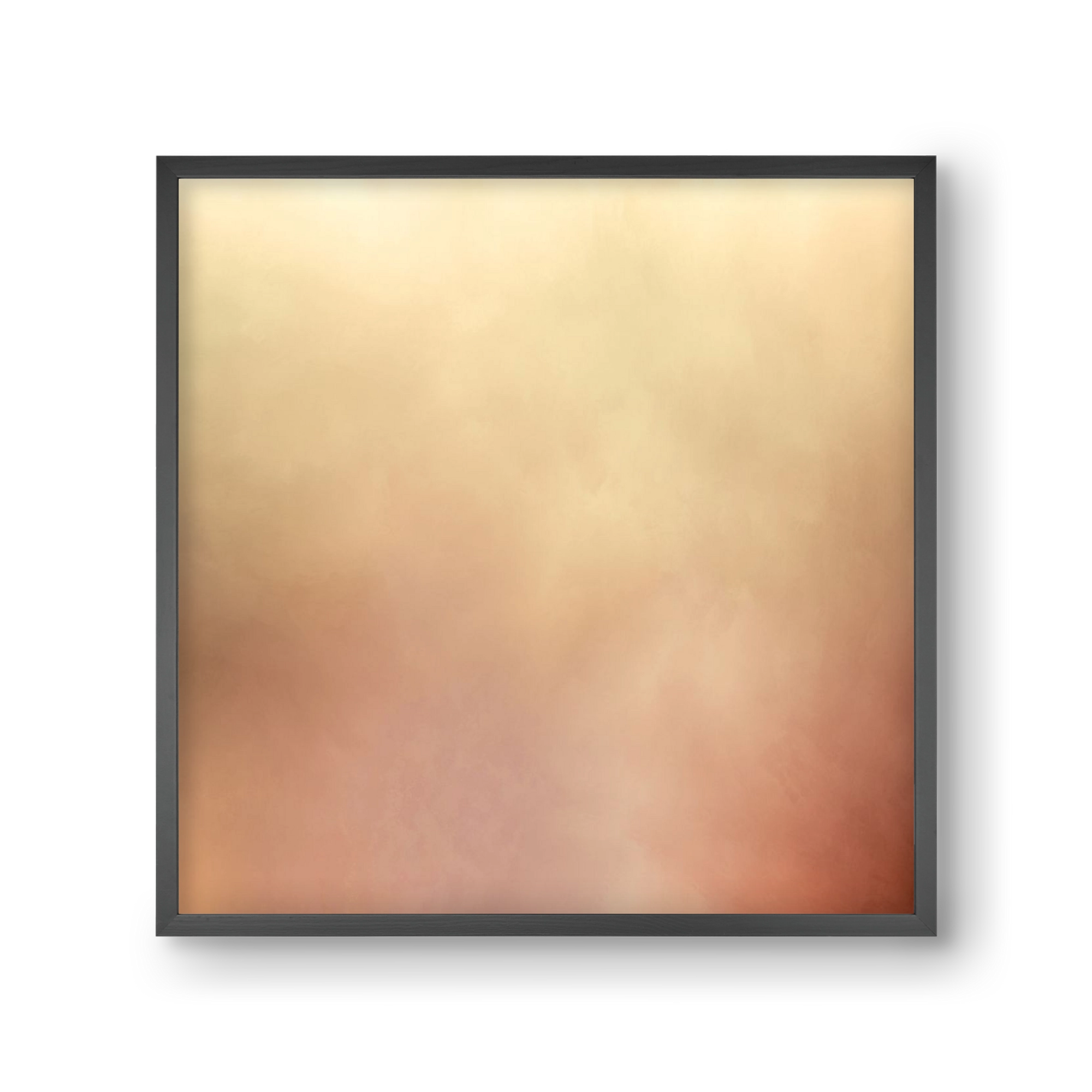  SUMMER SUNSET - QD03, 30x30 cm (30x30 cm), Fekete keret