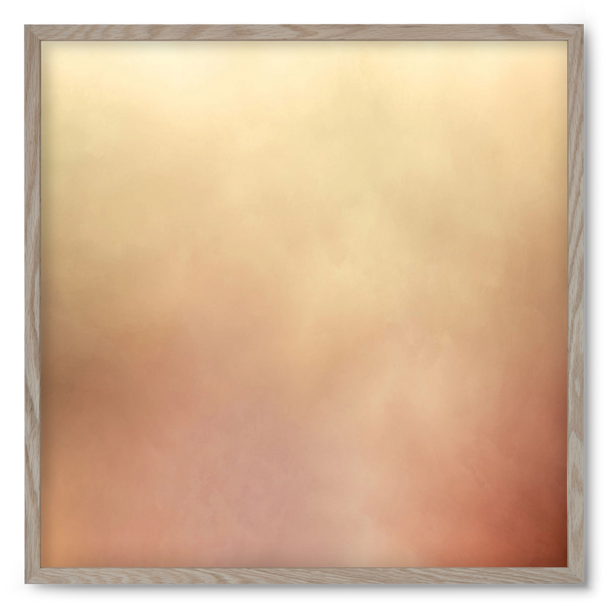  SUMMER SUNSET - QD03, 50x50 cm (50x50 cm), Tölgy keret