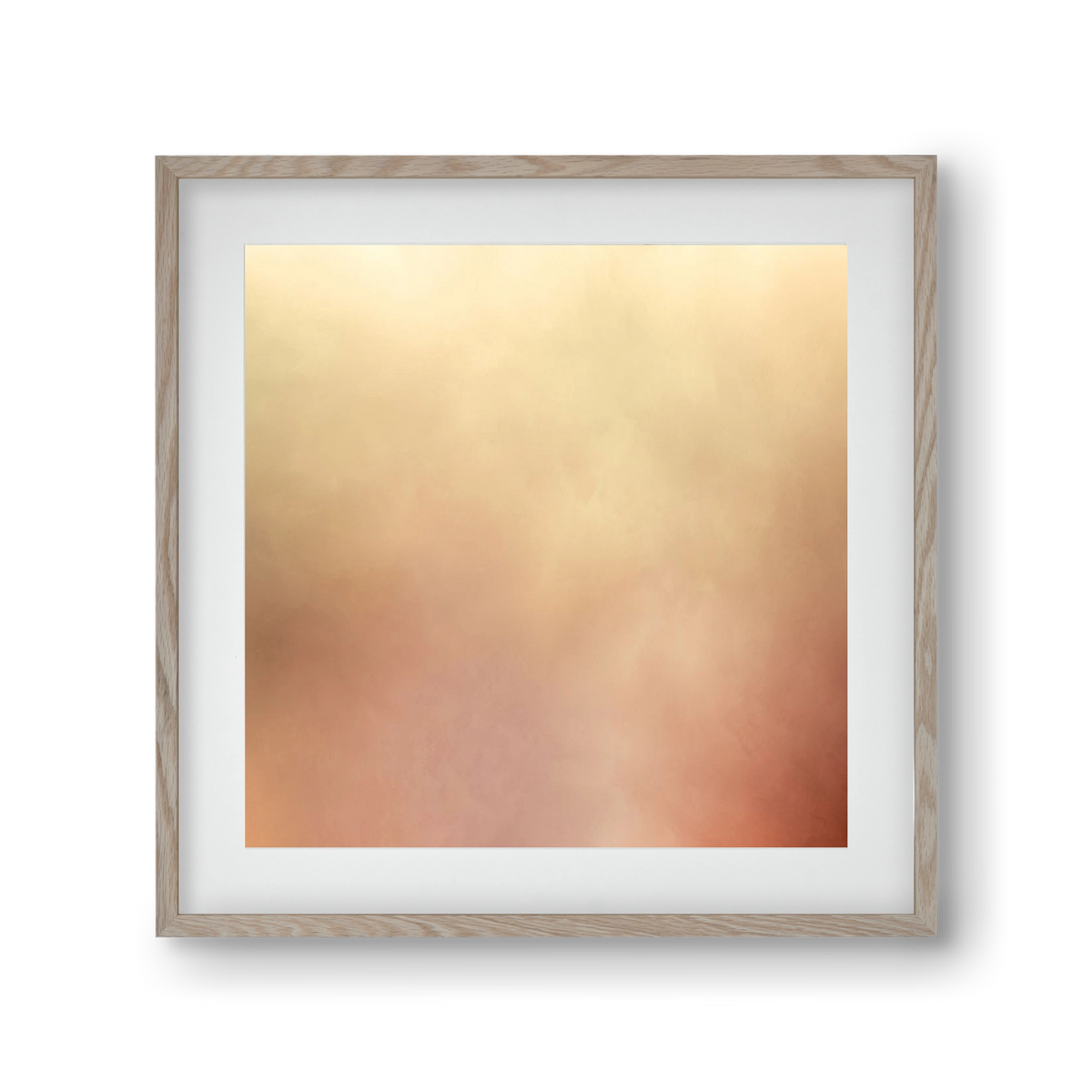  SUMMER SUNSET - QD03, 30x30 cm (20x20 cm), Tölgy keret, paszpartuval