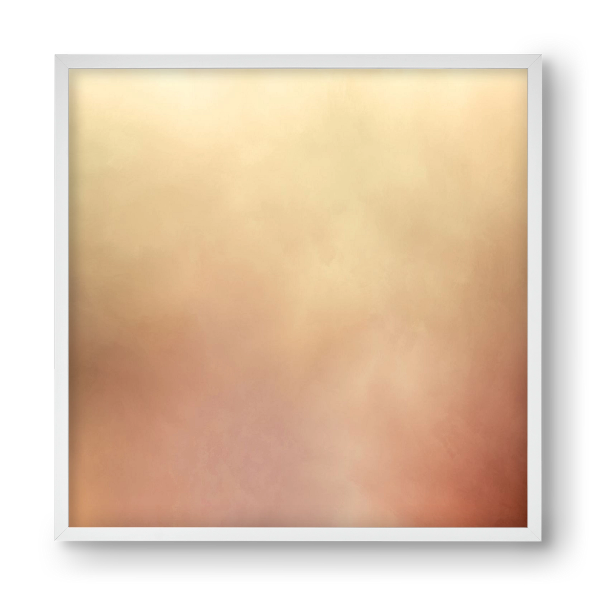  SUMMER SUNSET - QD03, 40x40 cm (40x40 cm), Fehér keret