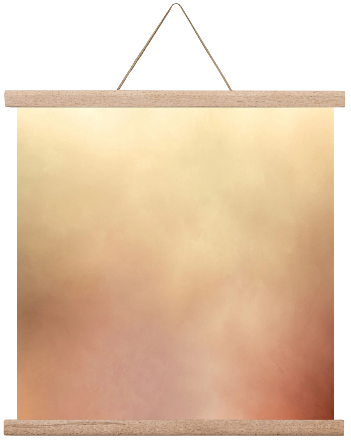  SUMMER SUNSET - QD03, 40x40 cm (40x40 cm), Tölgy akasztó