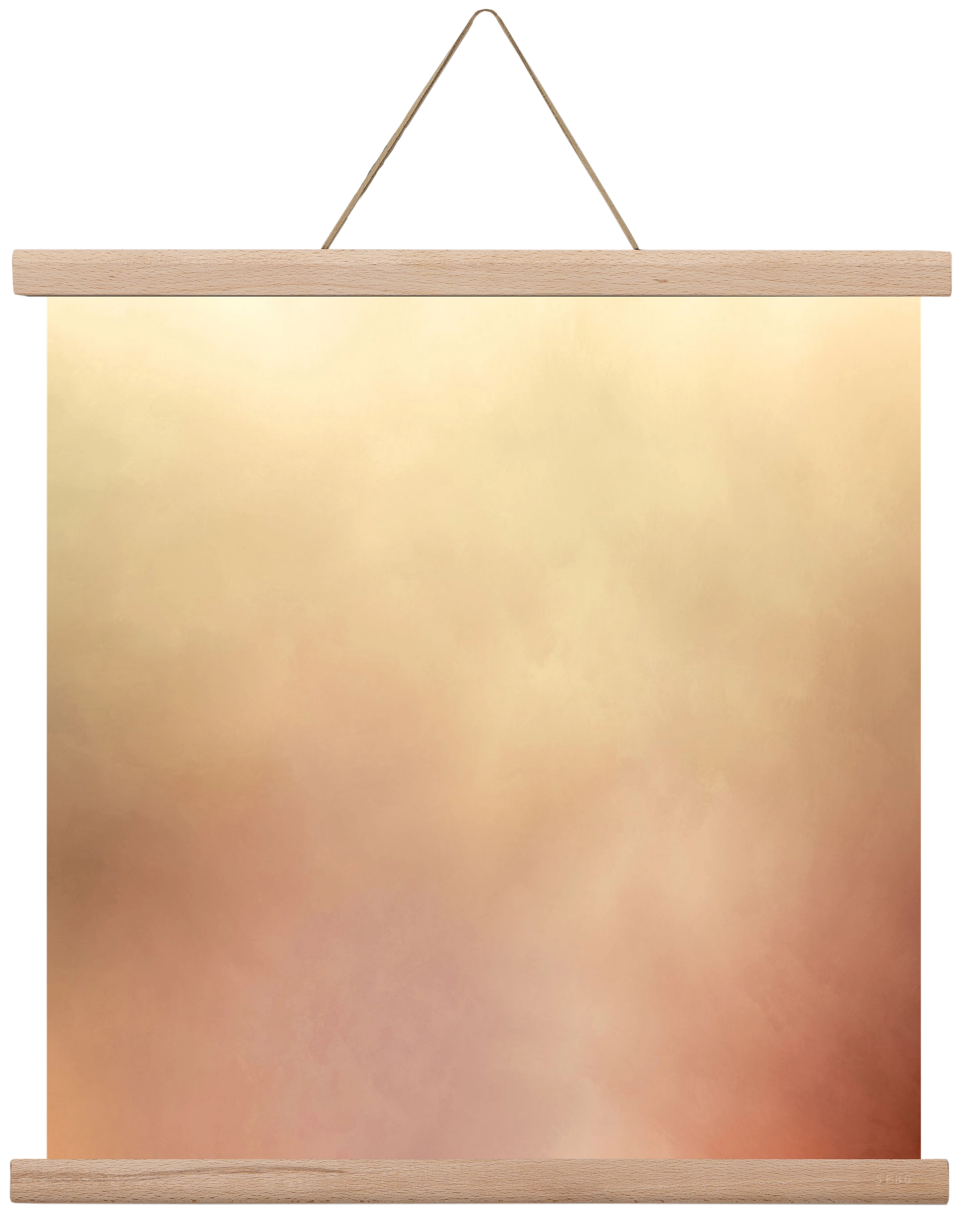  SUMMER SUNSET - QD03, 40x40 cm (40x40 cm), Tölgy akasztó