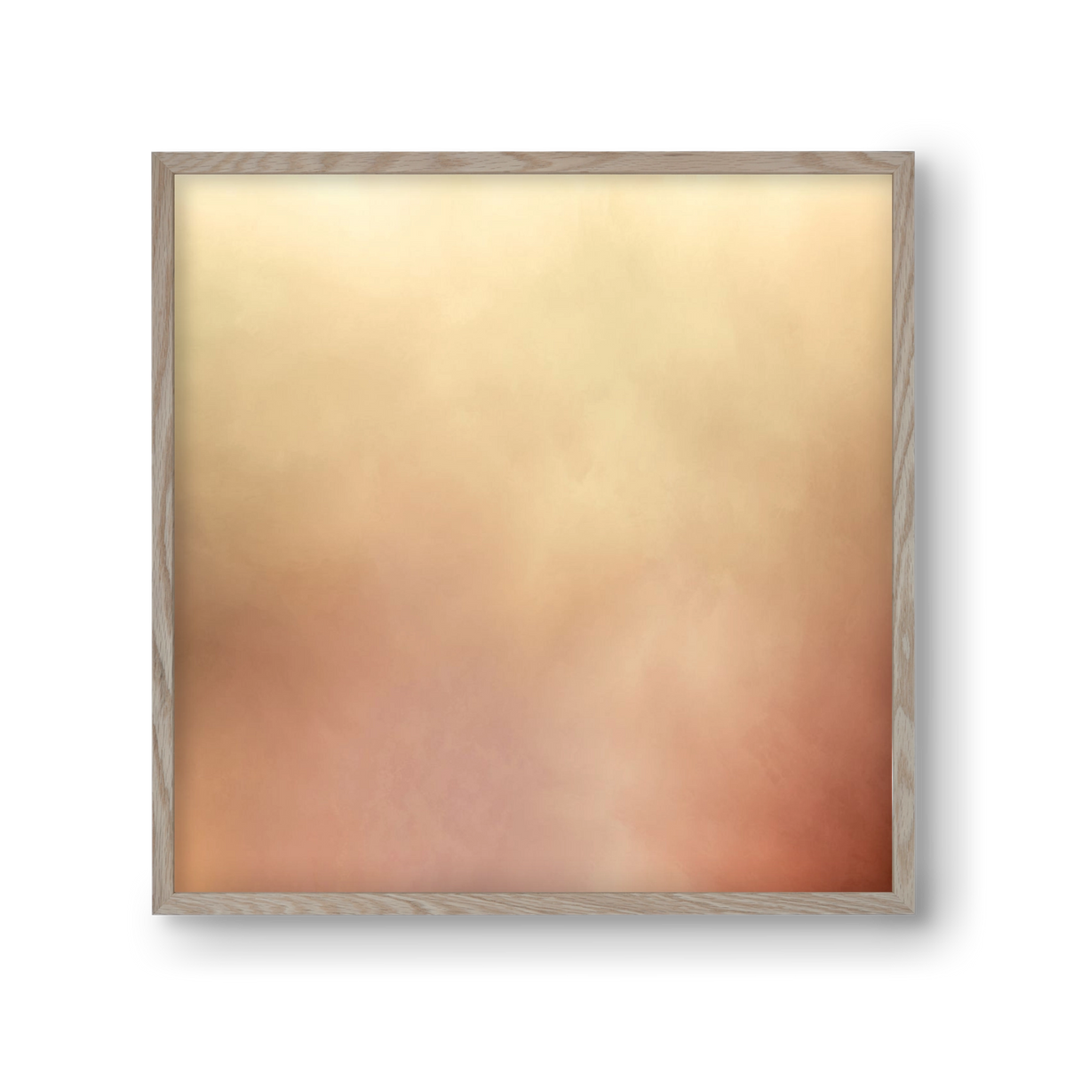  SUMMER SUNSET - QD03, 30x30 cm (30x30 cm), Tölgy keret