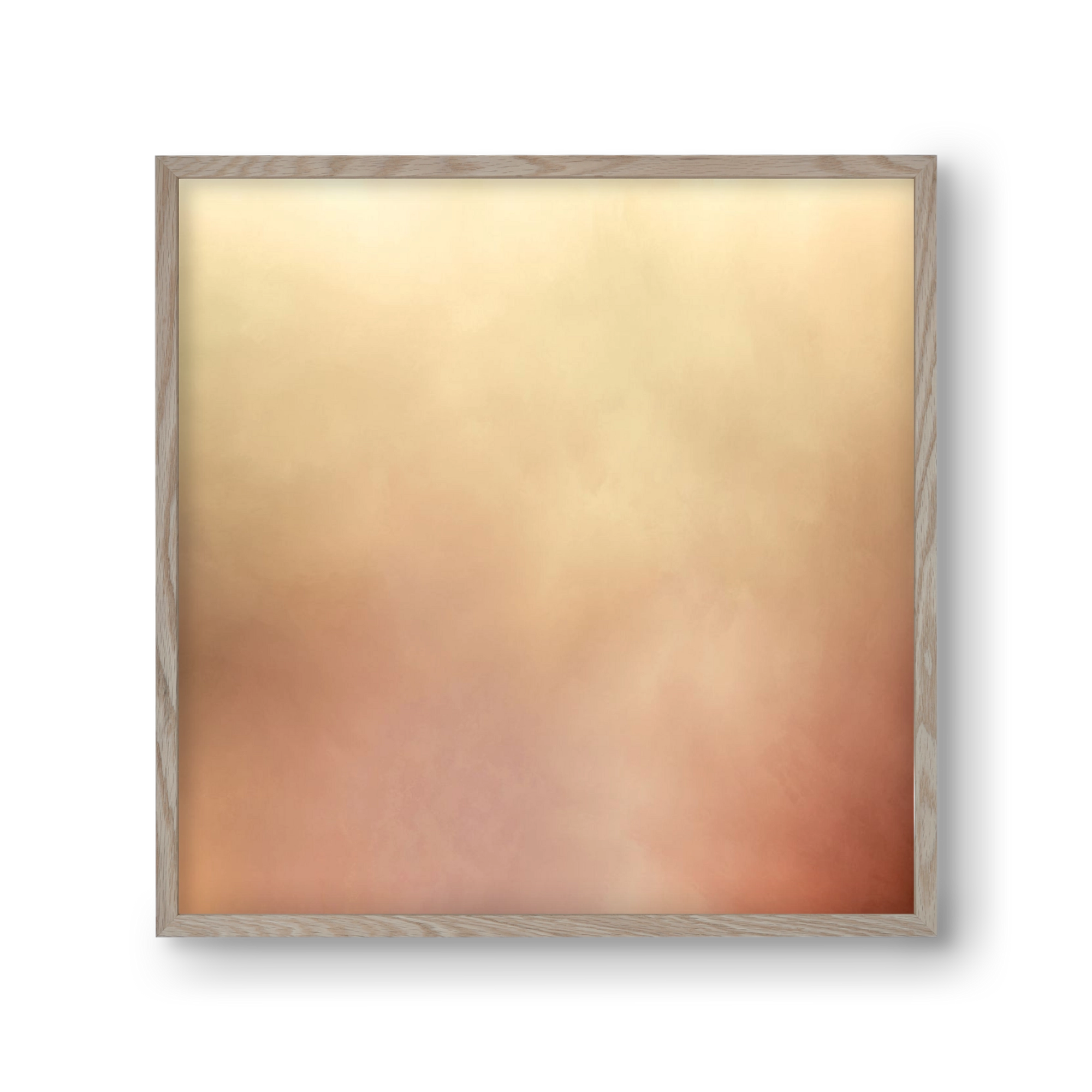  SUMMER SUNSET - QD03, 30x30 cm (30x30 cm), Tölgy keret