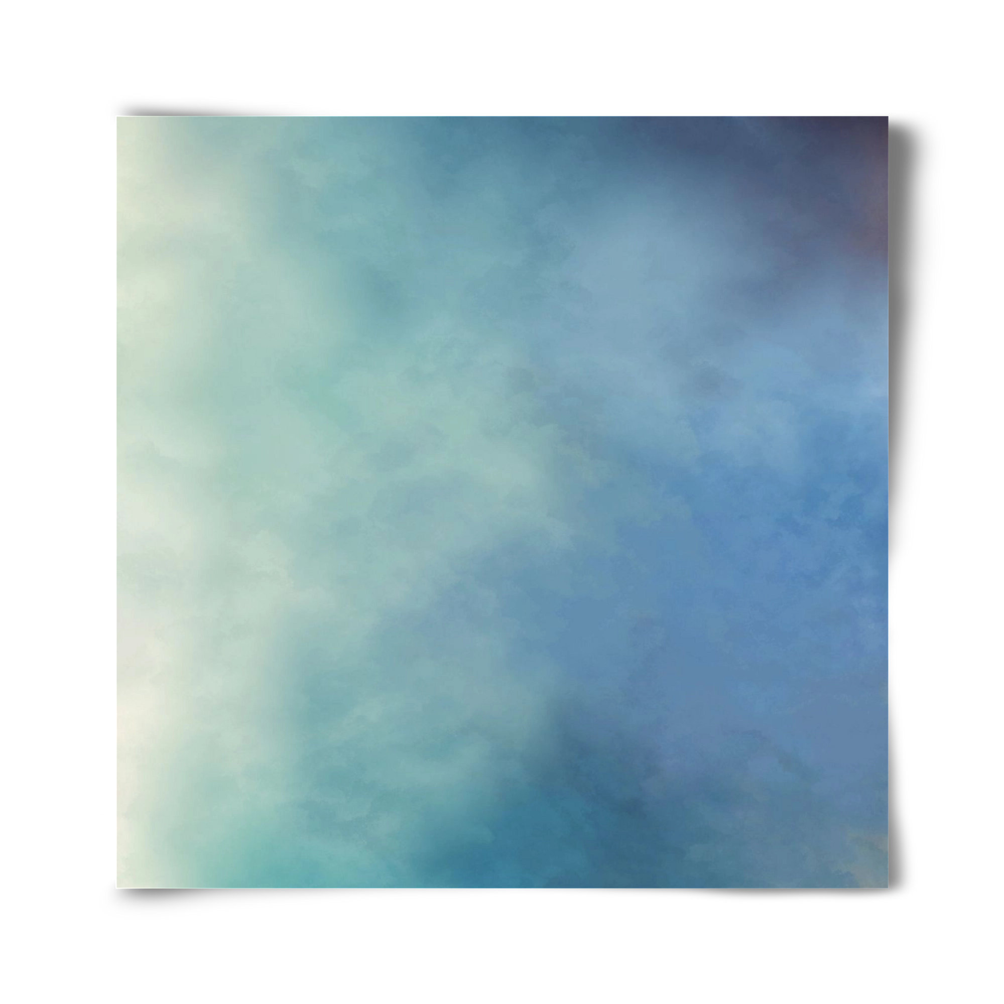 BLUE HORIZON , 40x40 cm, Keret nélkül