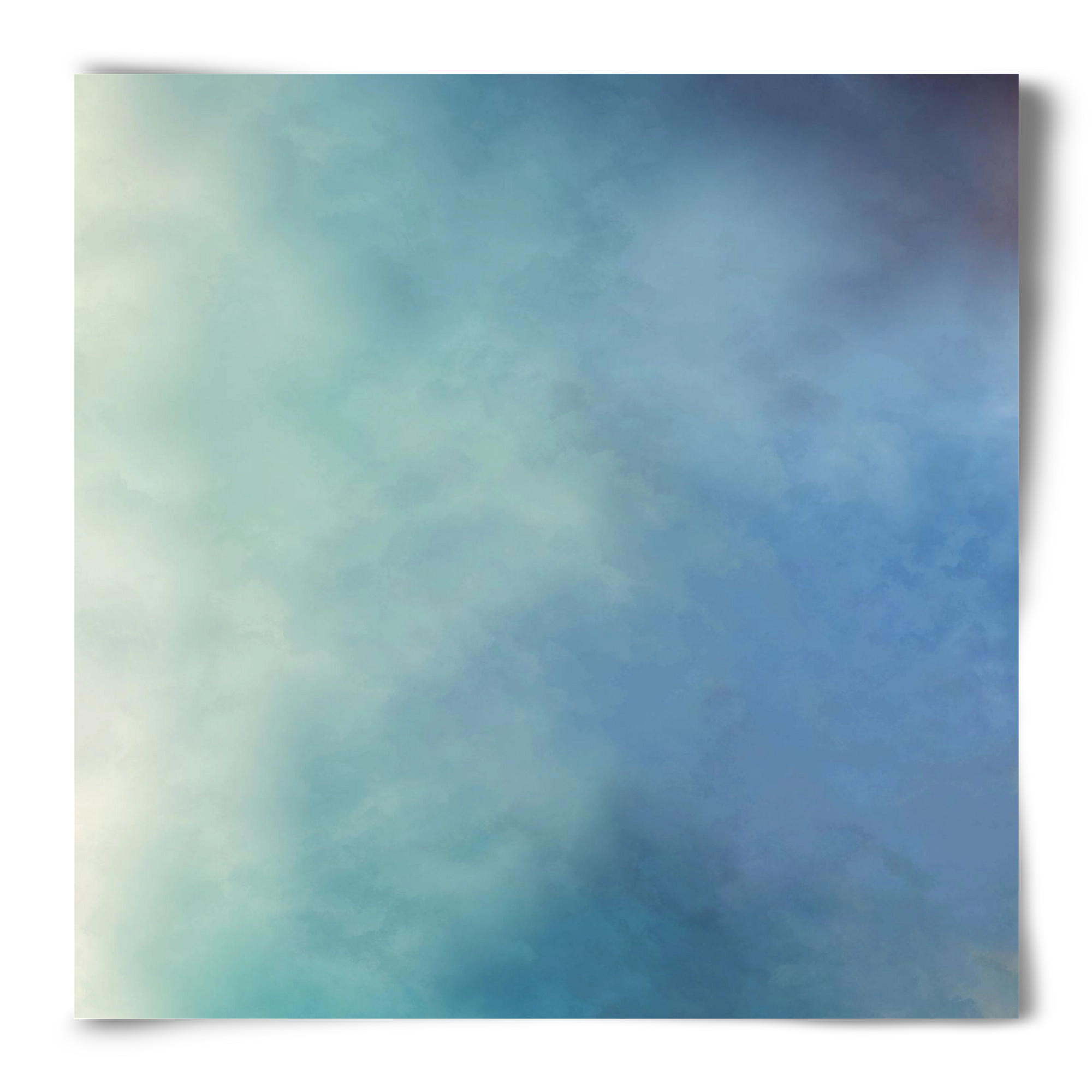 BLUE HORIZON , 50x50 cm, Keret nélkül