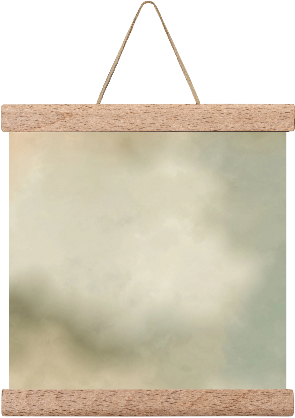 GRAY HORIZON , 20x20 cm (20x20 cm), Tölgy akasztó