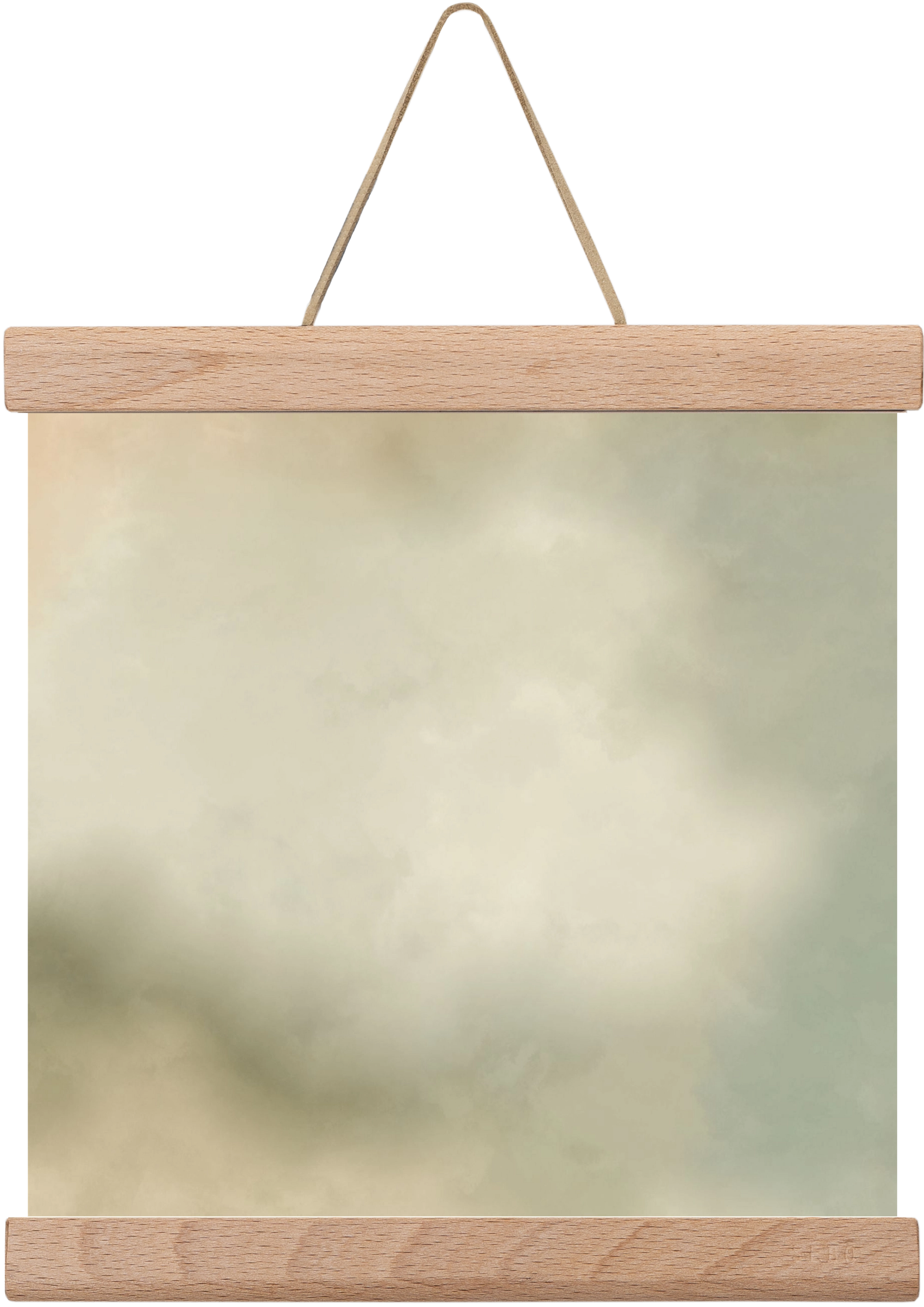 GRAY HORIZON , 20x20 cm (20x20 cm), Tölgy akasztó