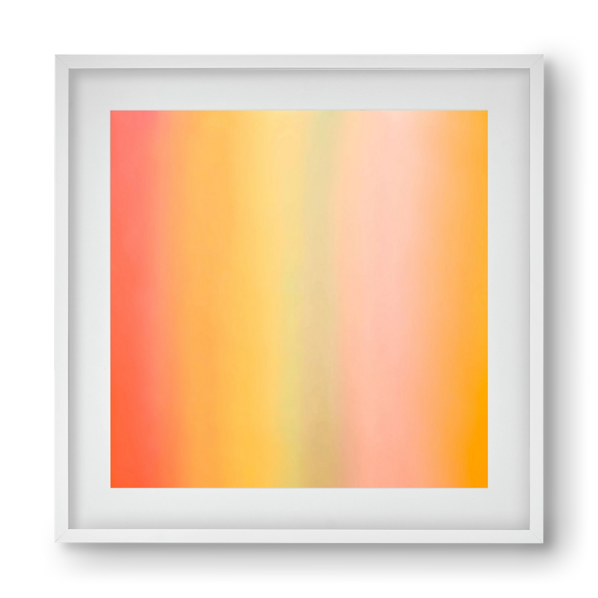  COLORFUL ABSTRACT , 40x40 cm (30x30 cm), Fehér keret, paszpartuval