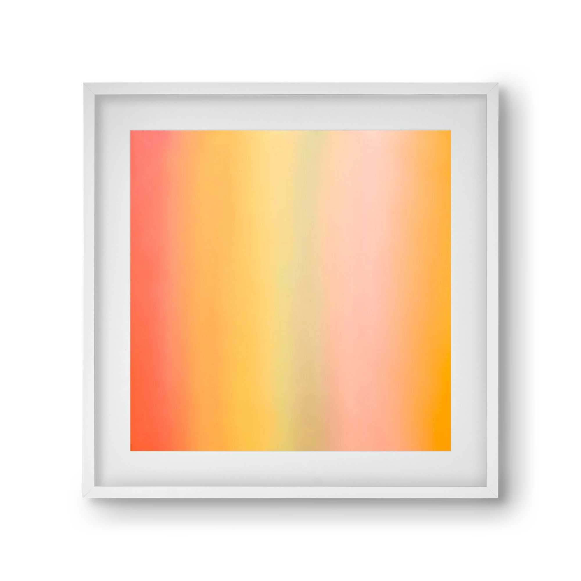  COLORFUL ABSTRACT , 30x30 cm (20x20 cm), Fehér keret, paszpartuval