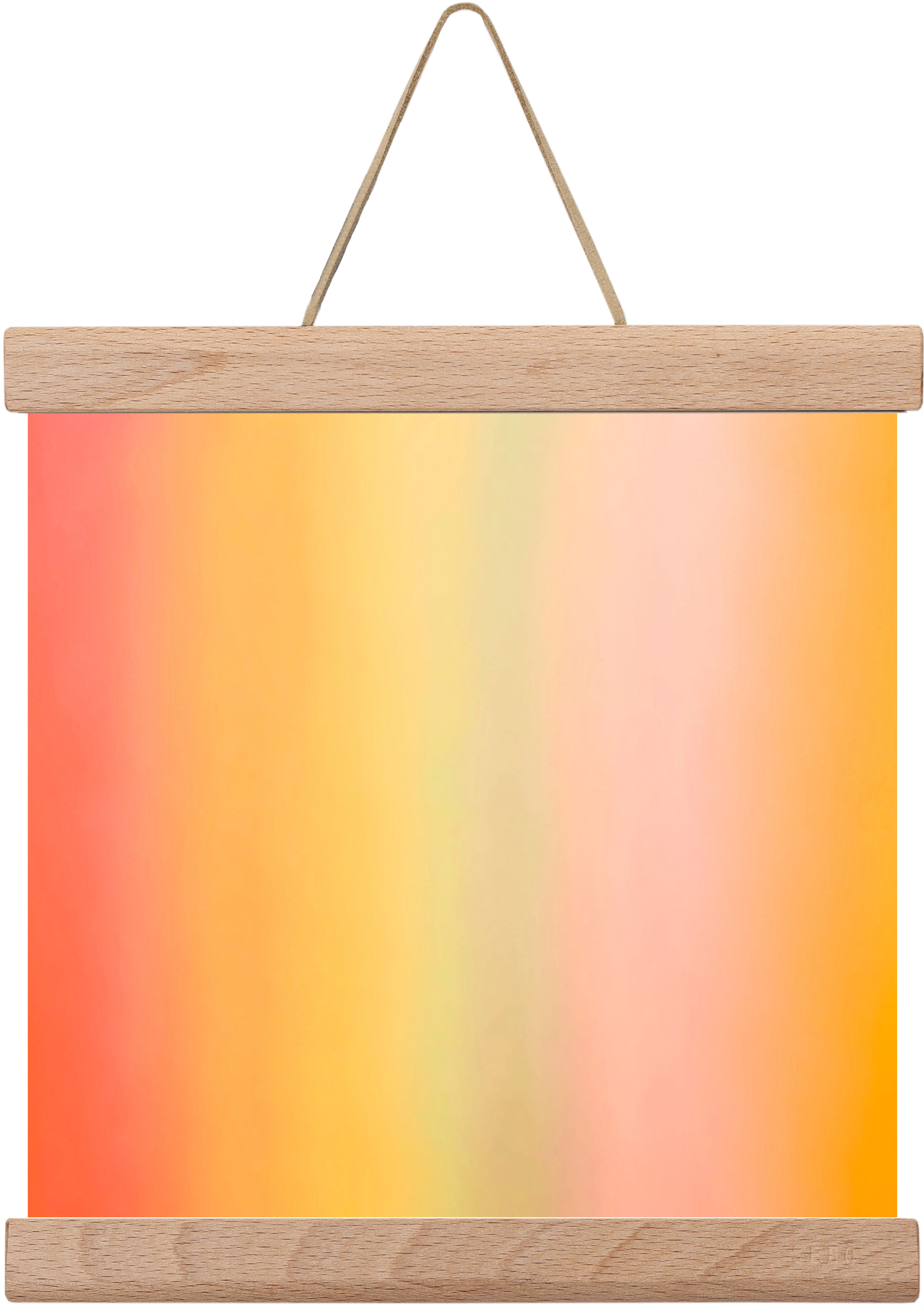  COLORFUL ABSTRACT , 20x20 cm (20x20 cm), Tölgy akasztó