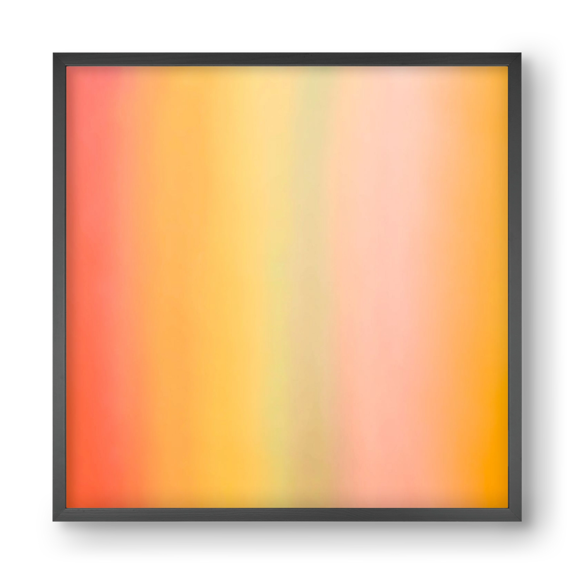  COLORFUL ABSTRACT , 40x40 cm (40x40 cm), Fekete keret