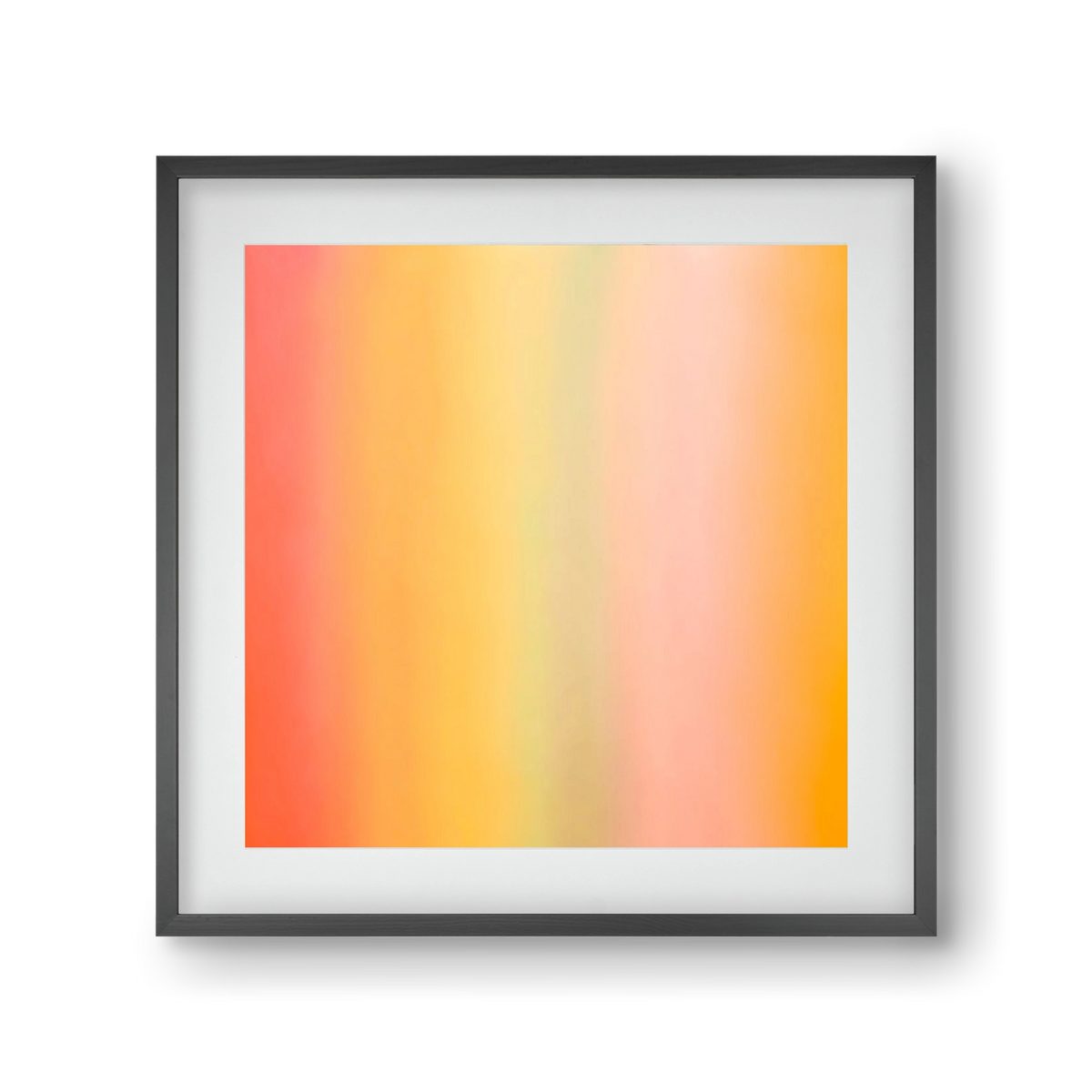  COLORFUL ABSTRACT , 30x30 cm (20x20 cm), Fekete keret, paszpartuval