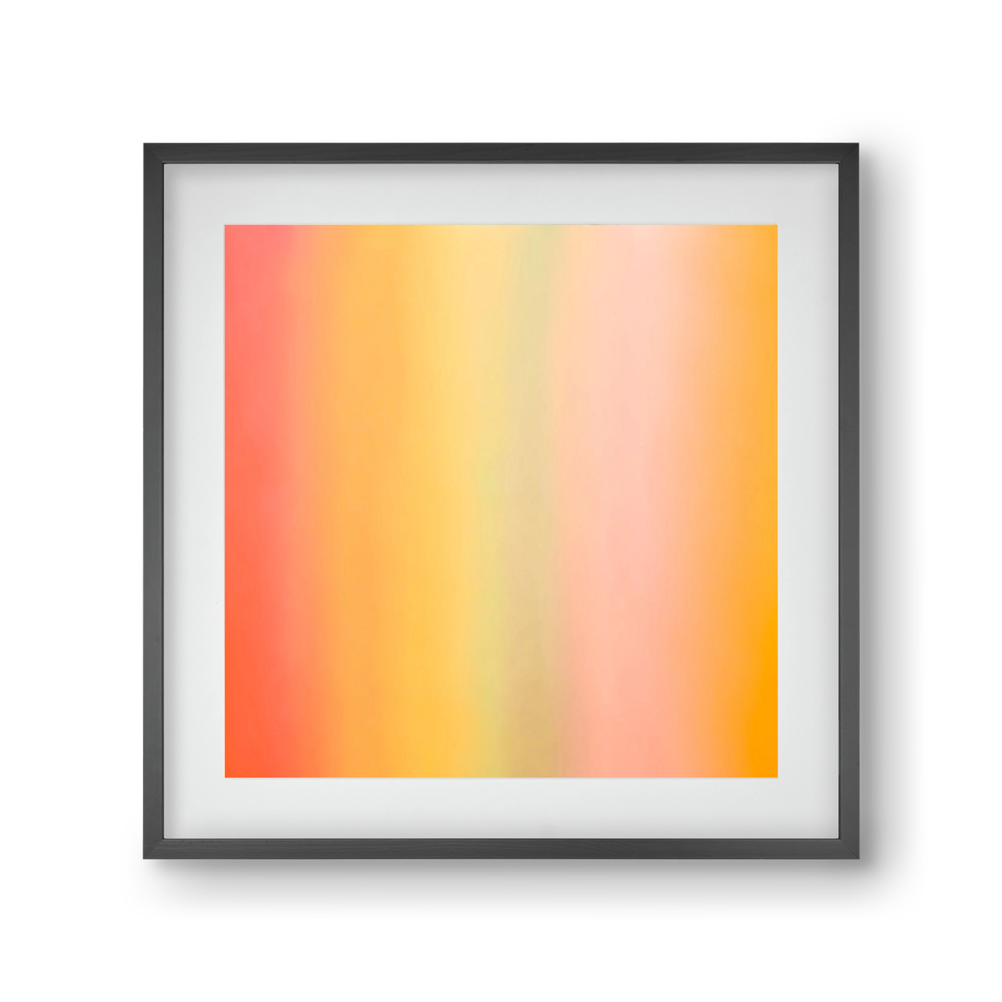  COLORFUL ABSTRACT , 30x30 cm (20x20 cm), Fekete keret, paszpartuval