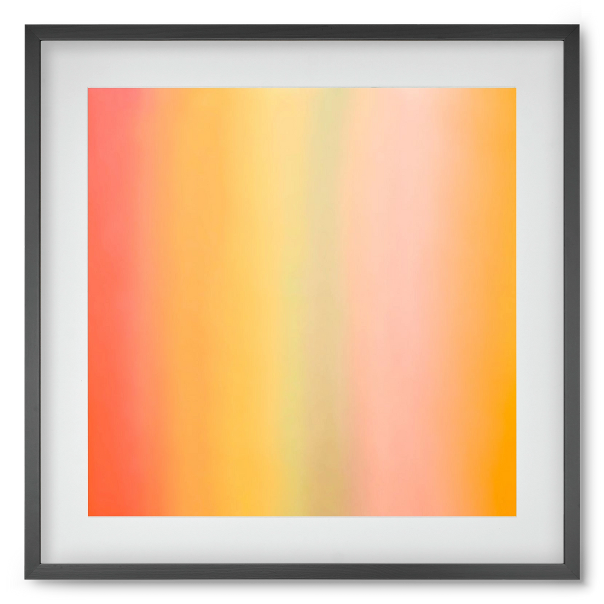  COLORFUL ABSTRACT , 50x50 cm (40x40 cm), Fekete keret, paszpartuval