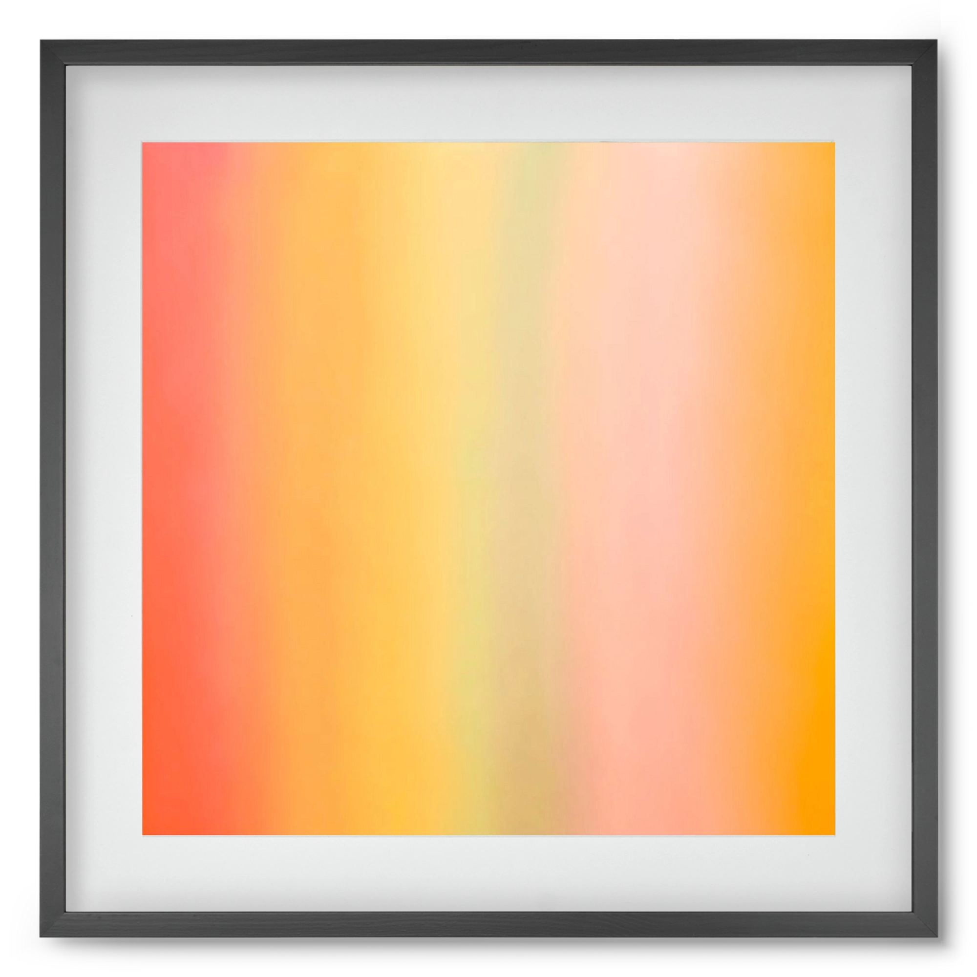 COLORFUL ABSTRACT , 50x50 cm (40x40 cm), Fekete keret, paszpartuval