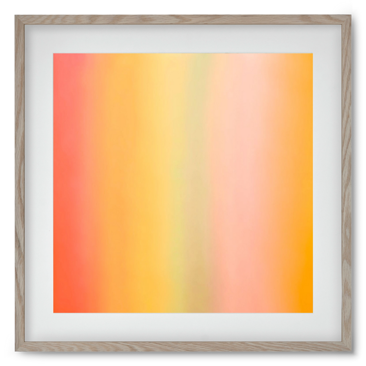  COLORFUL ABSTRACT , 50x50 cm (40x40 cm), Tölgy keret, paszpartuval