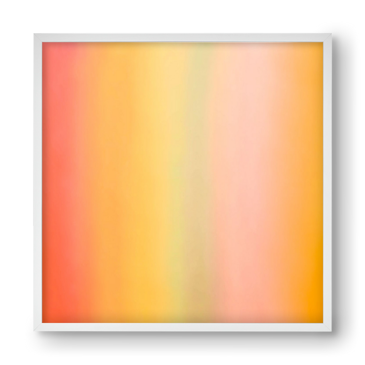  COLORFUL ABSTRACT , 40x40 cm (40x40 cm), Fehér keret