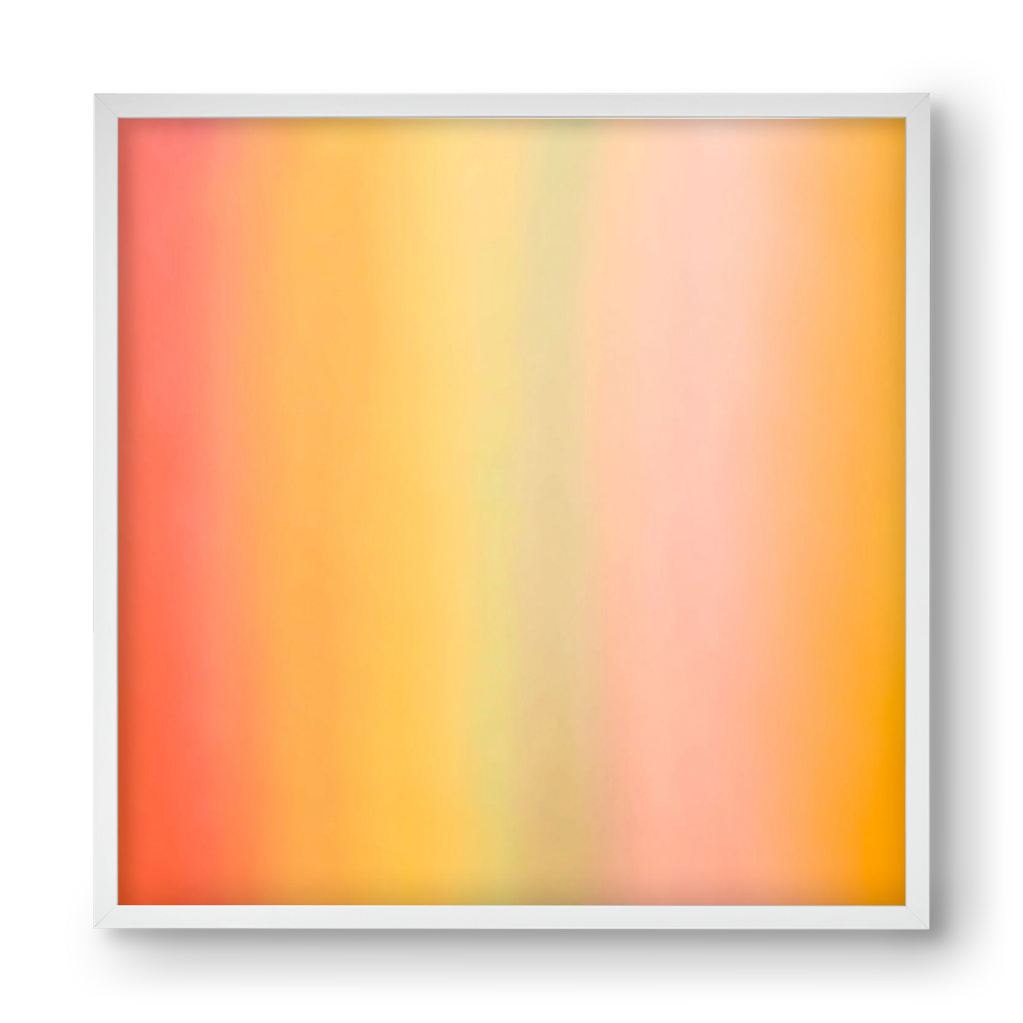  COLORFUL ABSTRACT , 40x40 cm (40x40 cm), Fehér keret