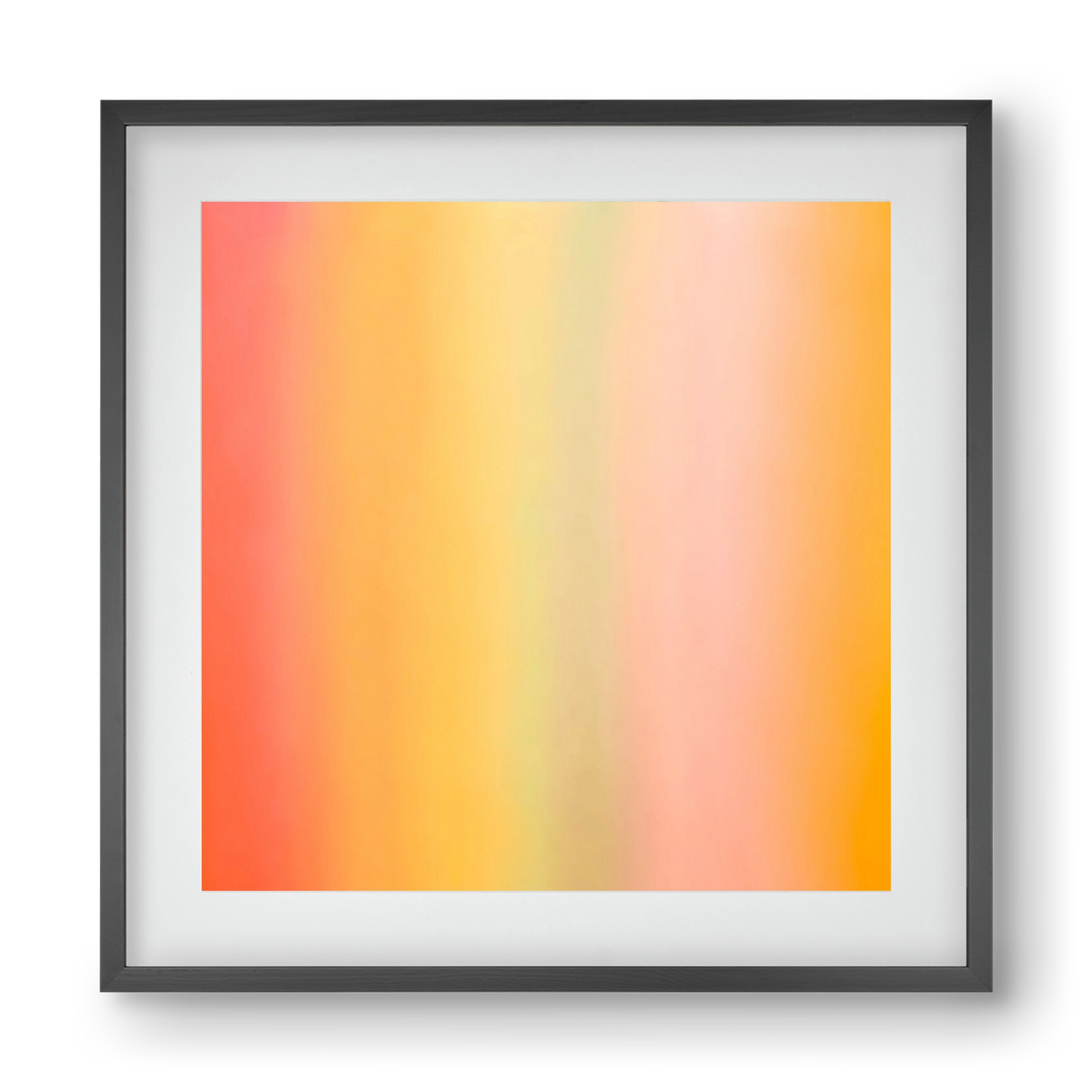  COLORFUL ABSTRACT , 40x40 cm (30x30 cm), Fekete keret, paszpartuval