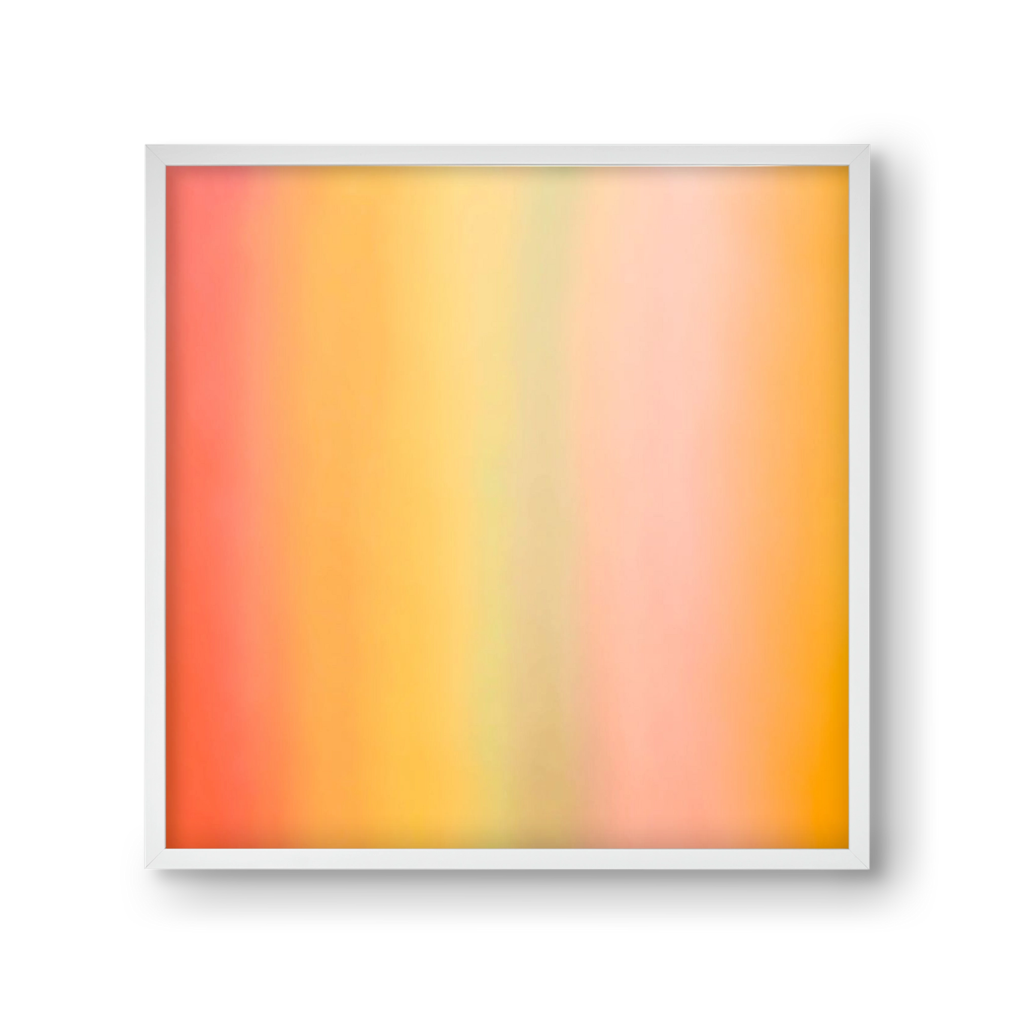  COLORFUL ABSTRACT , 30x30 cm (30x30 cm), Fehér keret