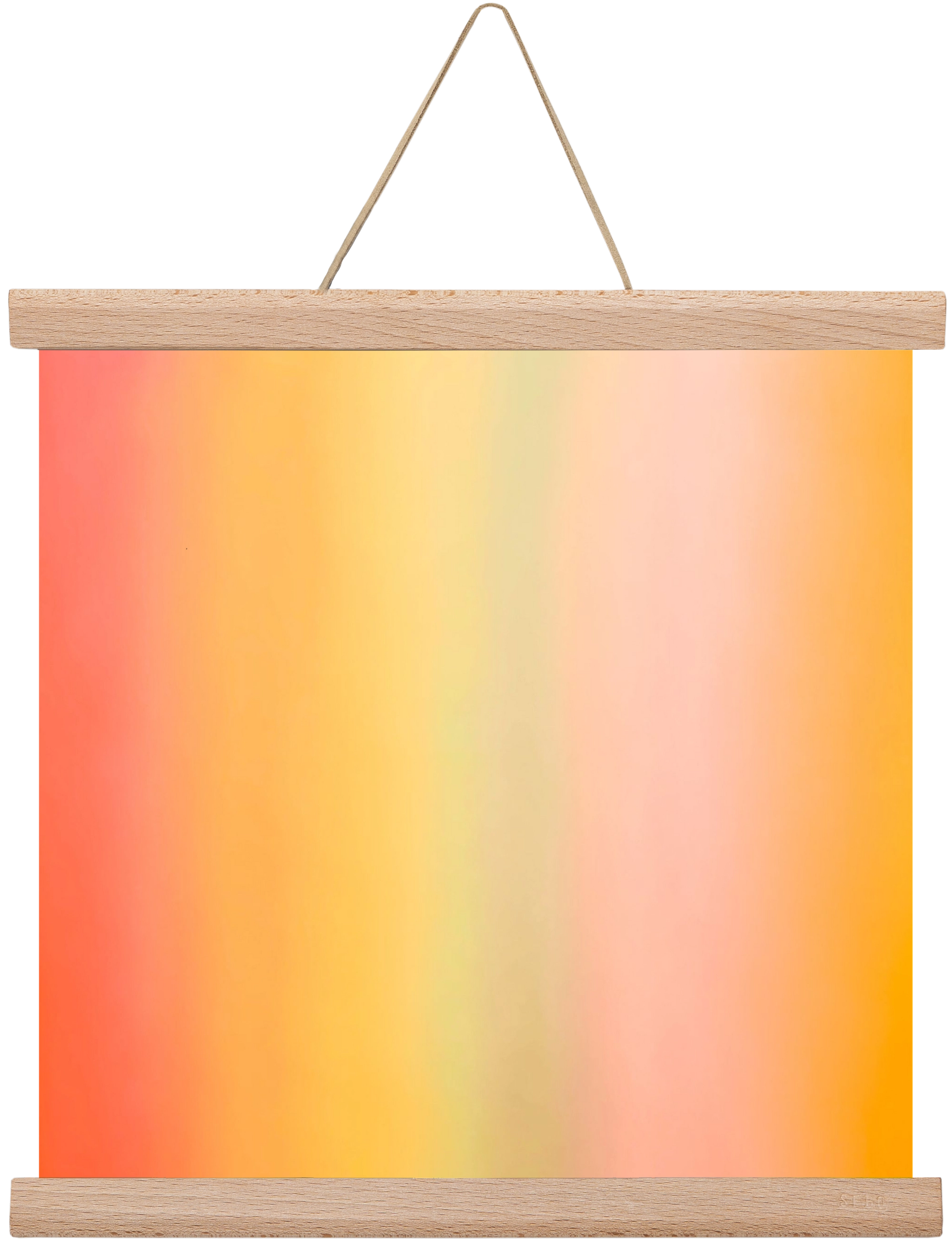  COLORFUL ABSTRACT , 30x30 cm (30x30 cm), Tölgy akasztó