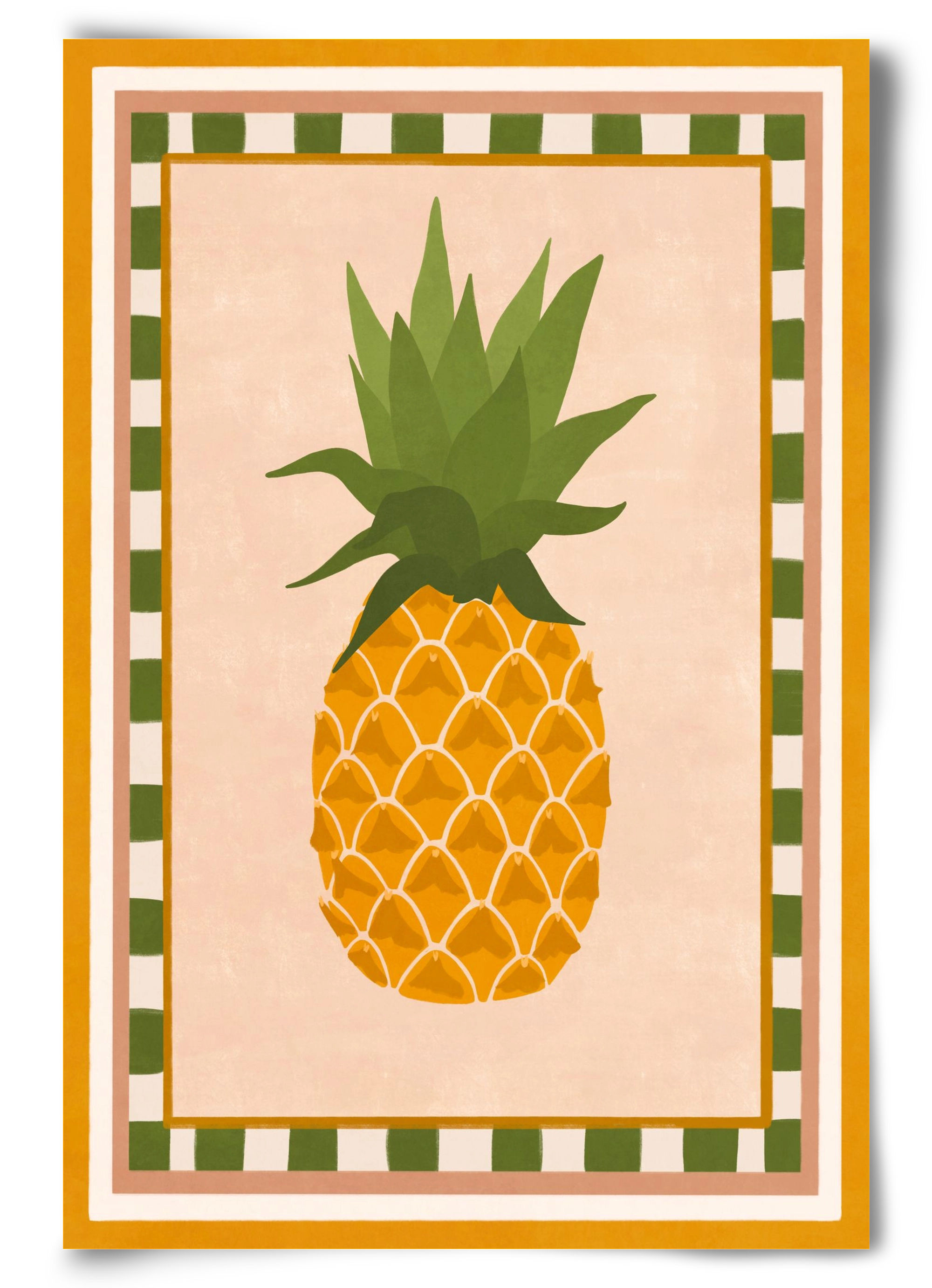 PINEAPPLE, 60x90 cm, Keret nélkül