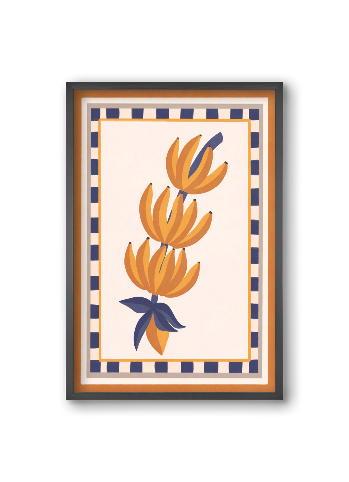 BANANAS, 20x30 cm (20x30 cm), Fekete keret