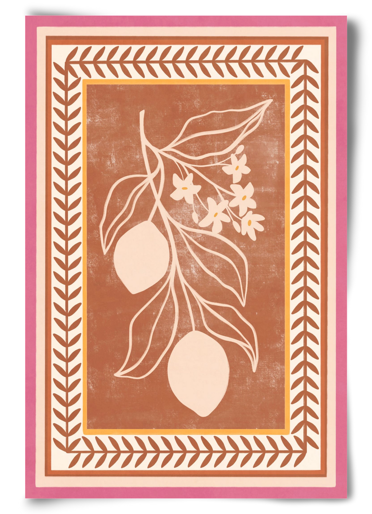 LEMON TWIG - 013, 60x90 cm, Keret nélkül