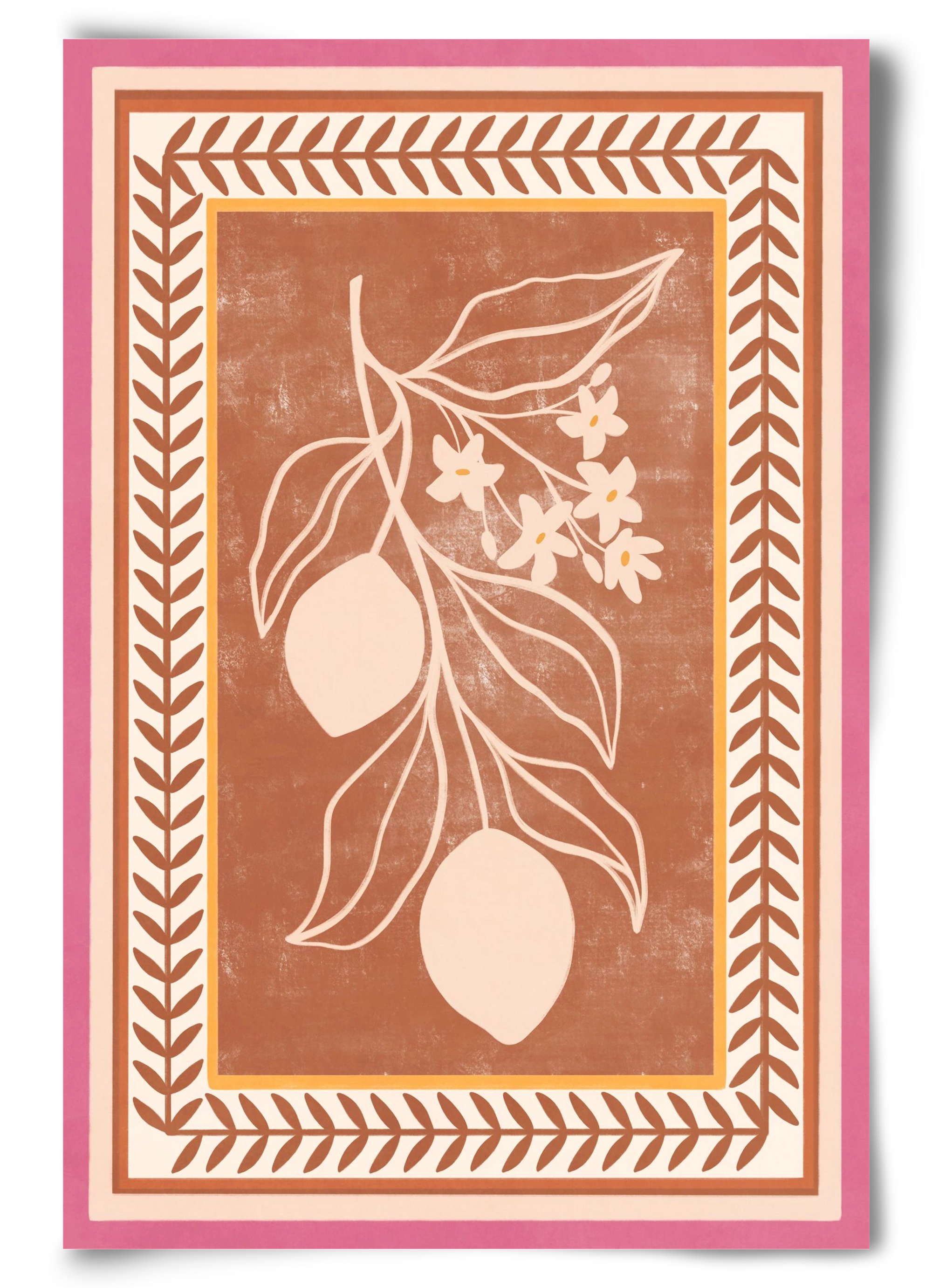 LEMON TWIG - 013, 60x90 cm, Keret nélkül