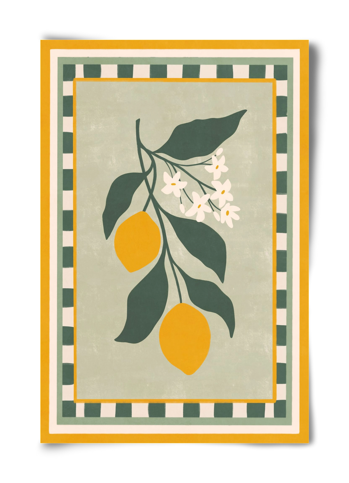 LEMON TWIG - 012, 40x60 cm, Keret nélkül