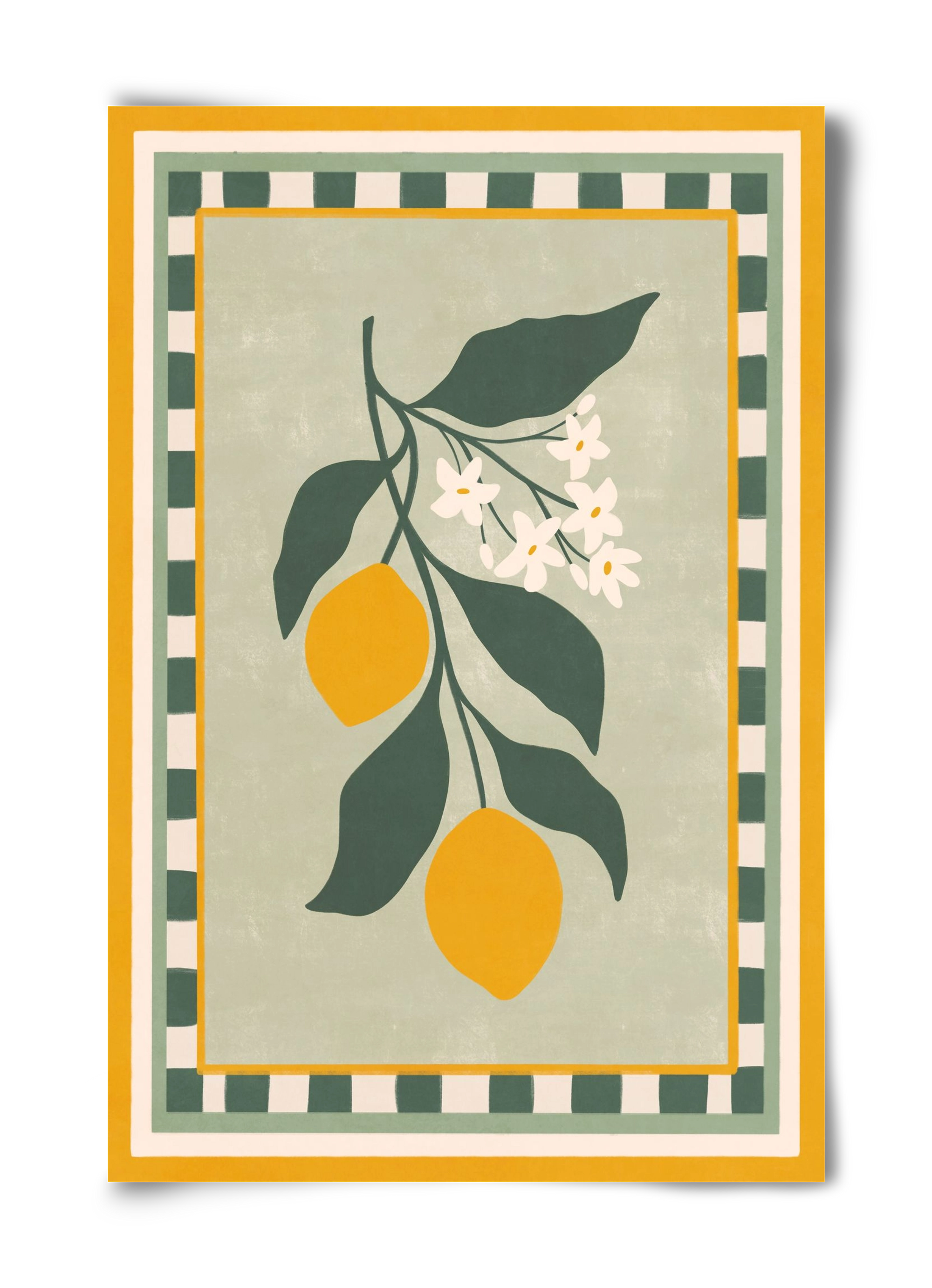 LEMON TWIG - 012, 40x60 cm, Keret nélkül