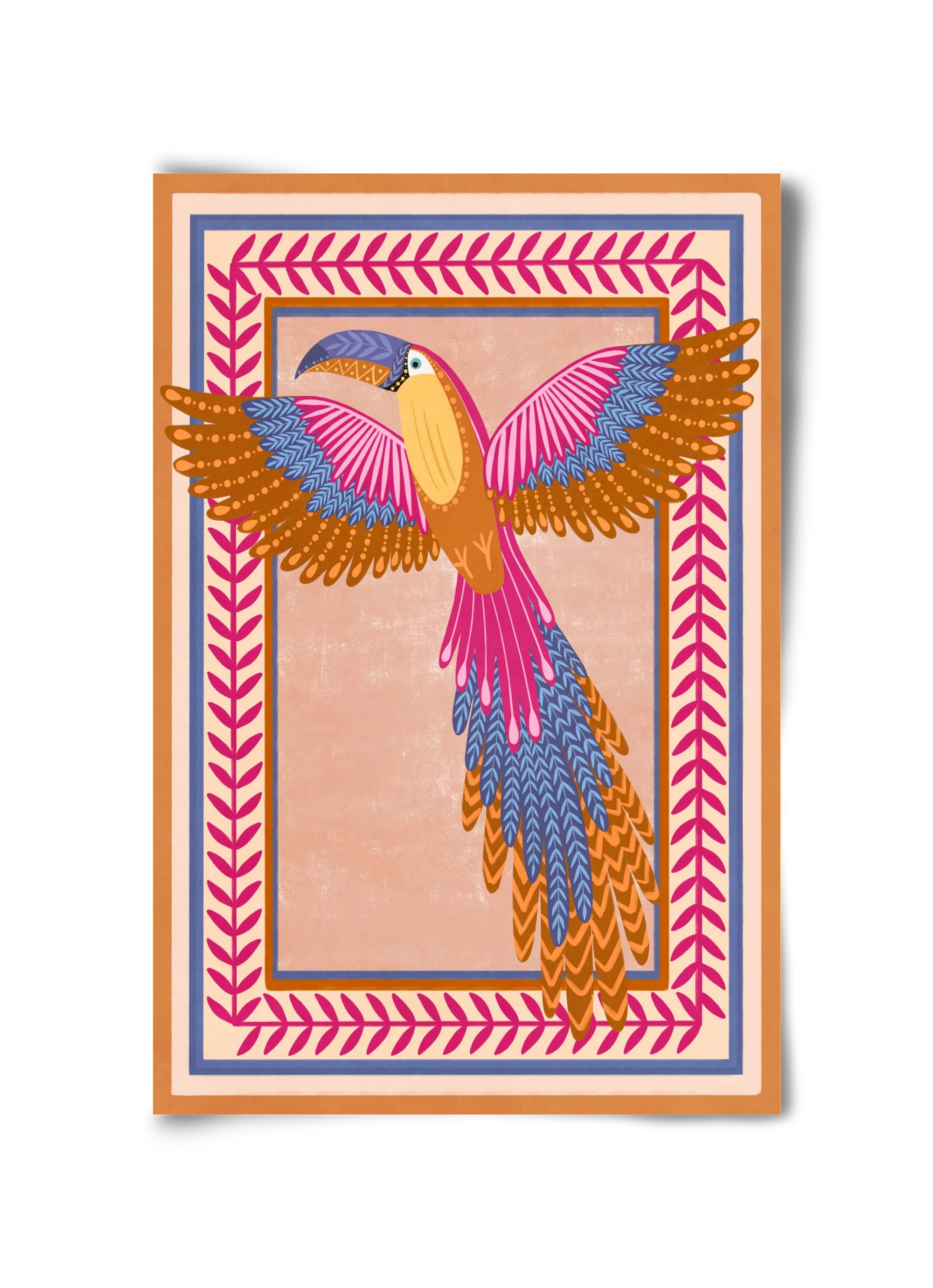 BIRD, 30x45 cm, Keret nélkül