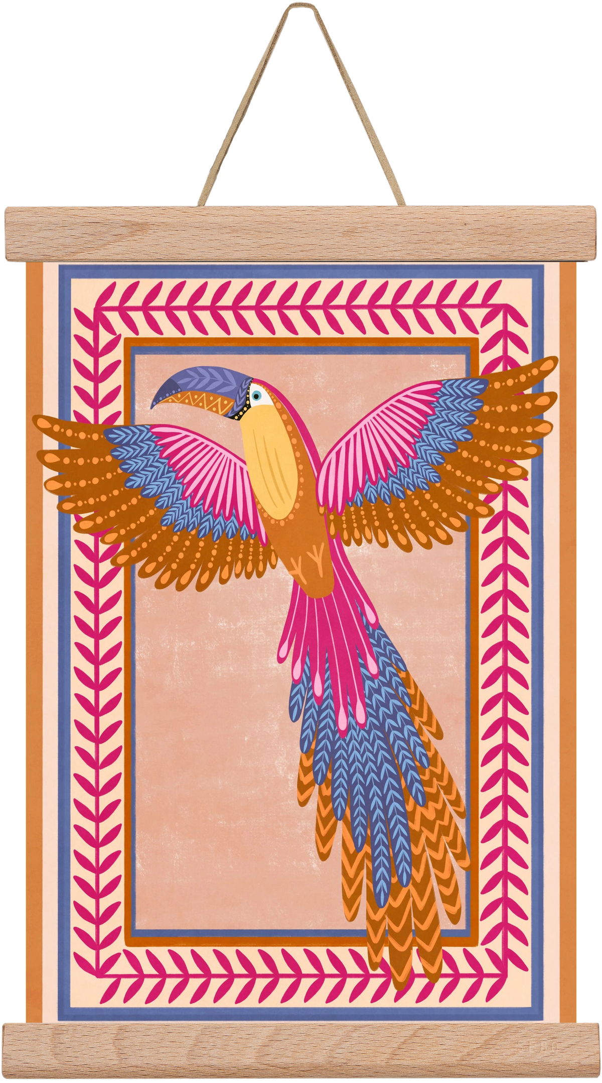 BIRD, 20x30 cm (20x30 cm), Tölgy akasztó