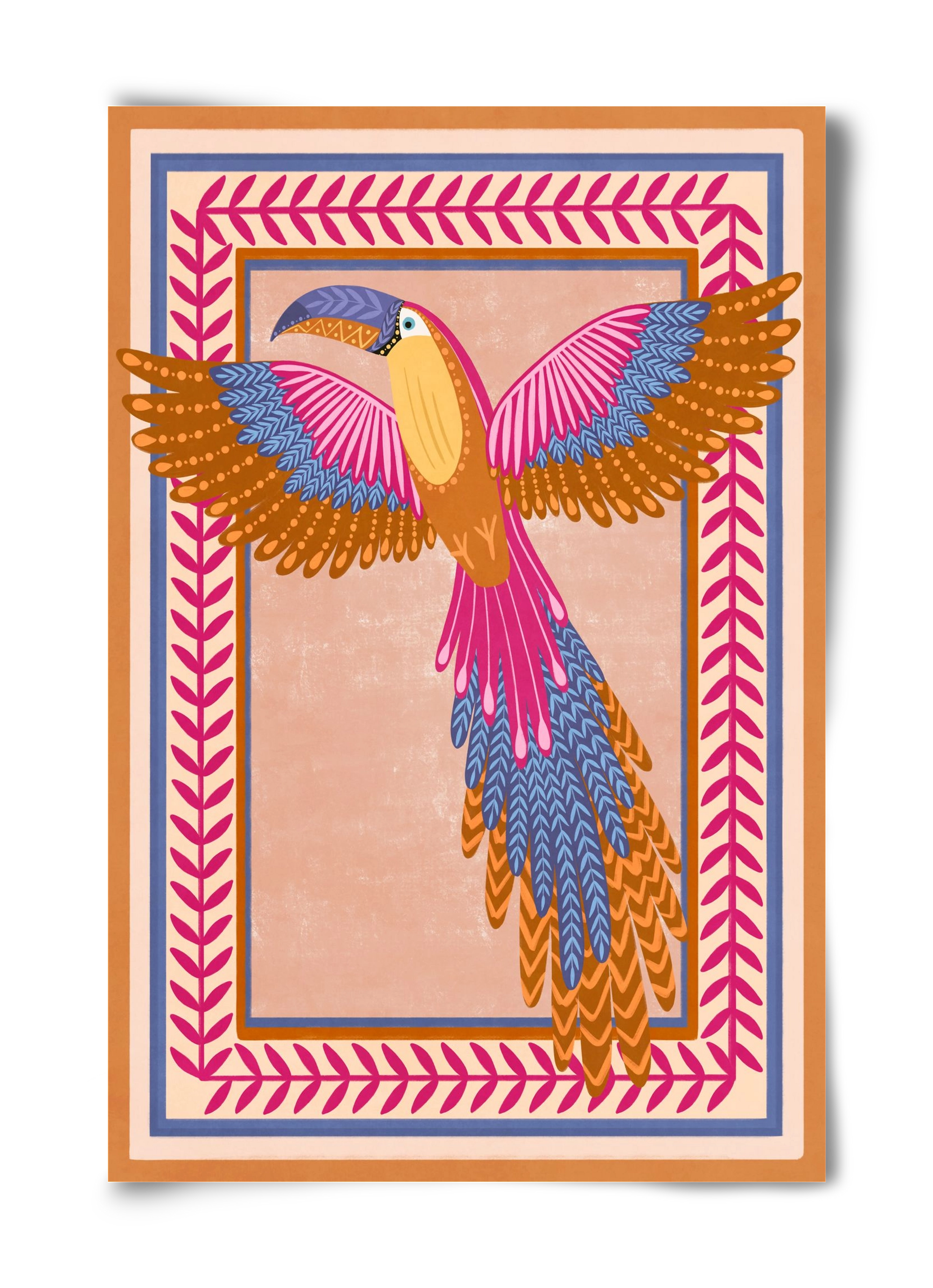 BIRD, 40x60 cm, Keret nélkül